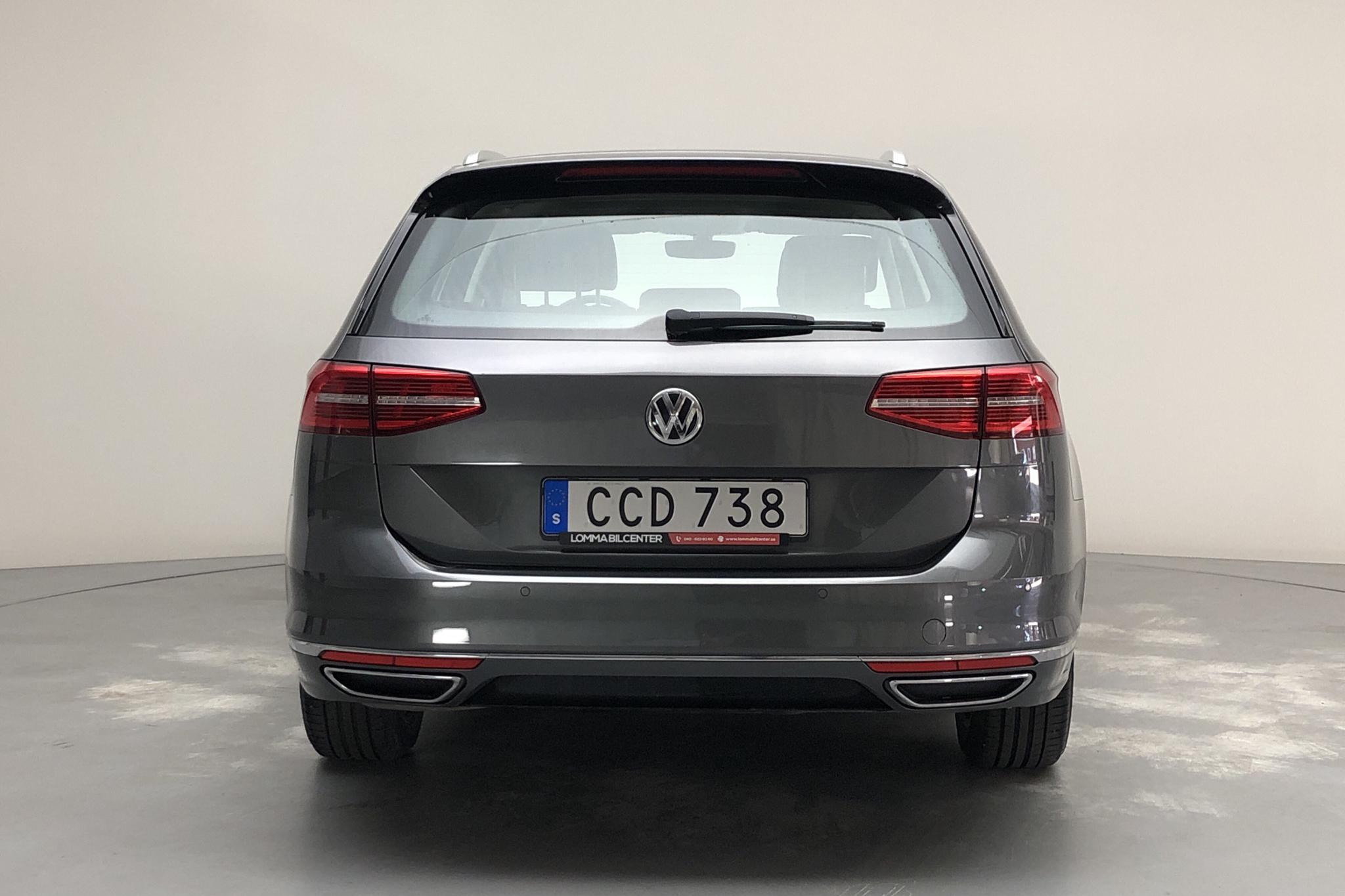 VW Passat 2.0 TDI Sportscombi 4MOTION (190hk) - 82 940 km - Automatic - Dark Grey - 2017