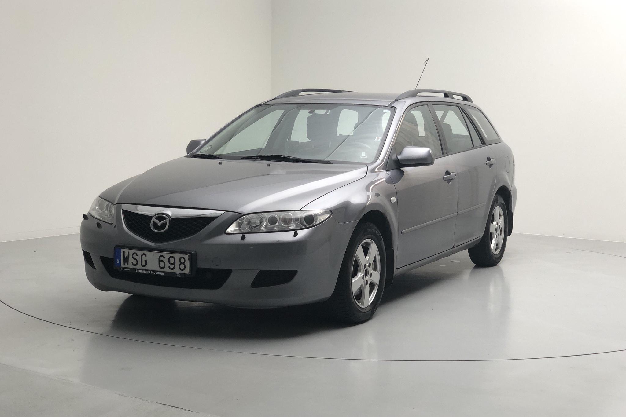 Mazda 6 2.0 Kombi (141hk) - 22 475 mil - Manuell - grå - 2005