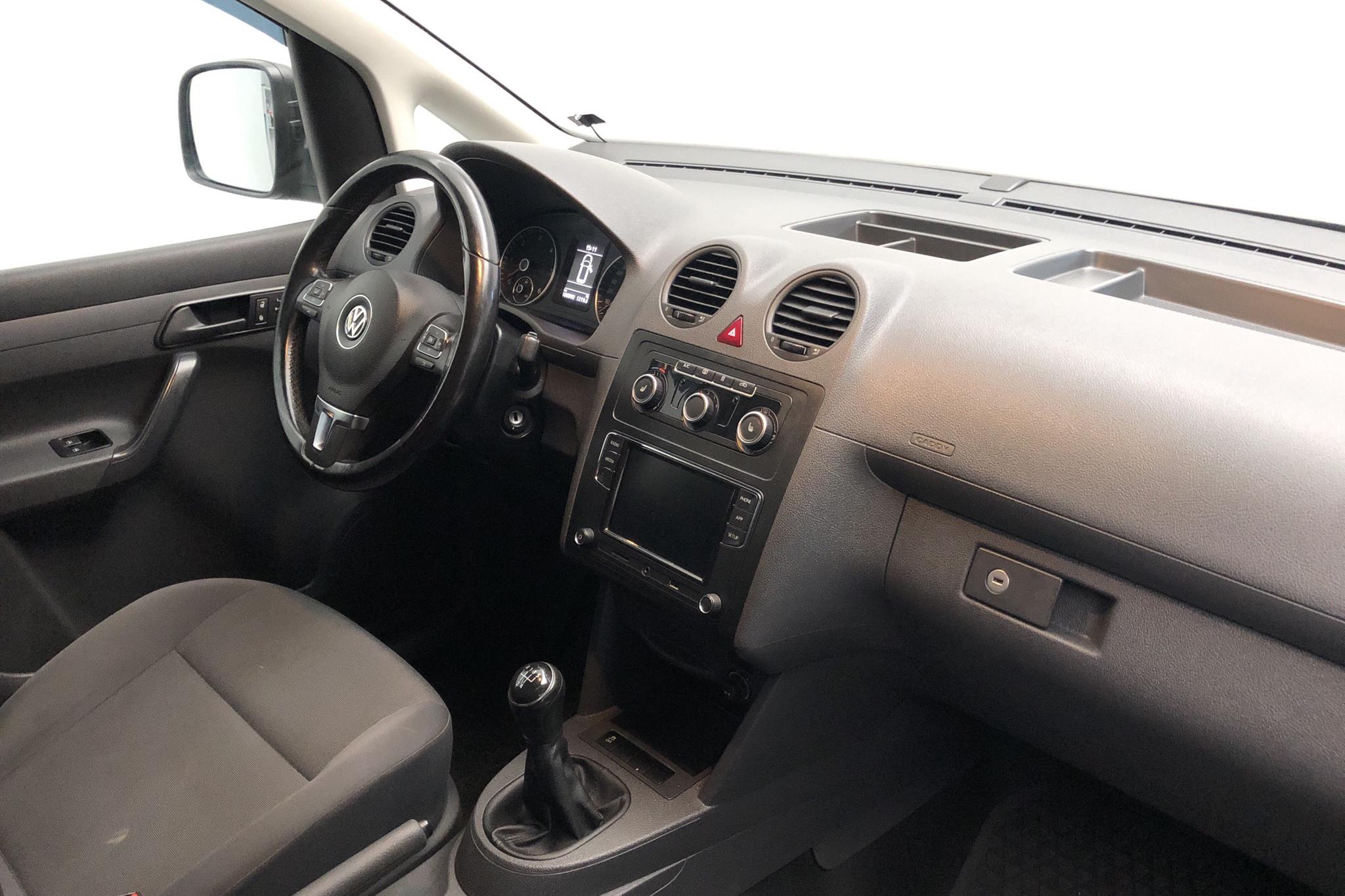 VW Caddy 1.6 TDI Maxi Skåp (102hk) - 18 689 mil - Manuell - svart - 2014