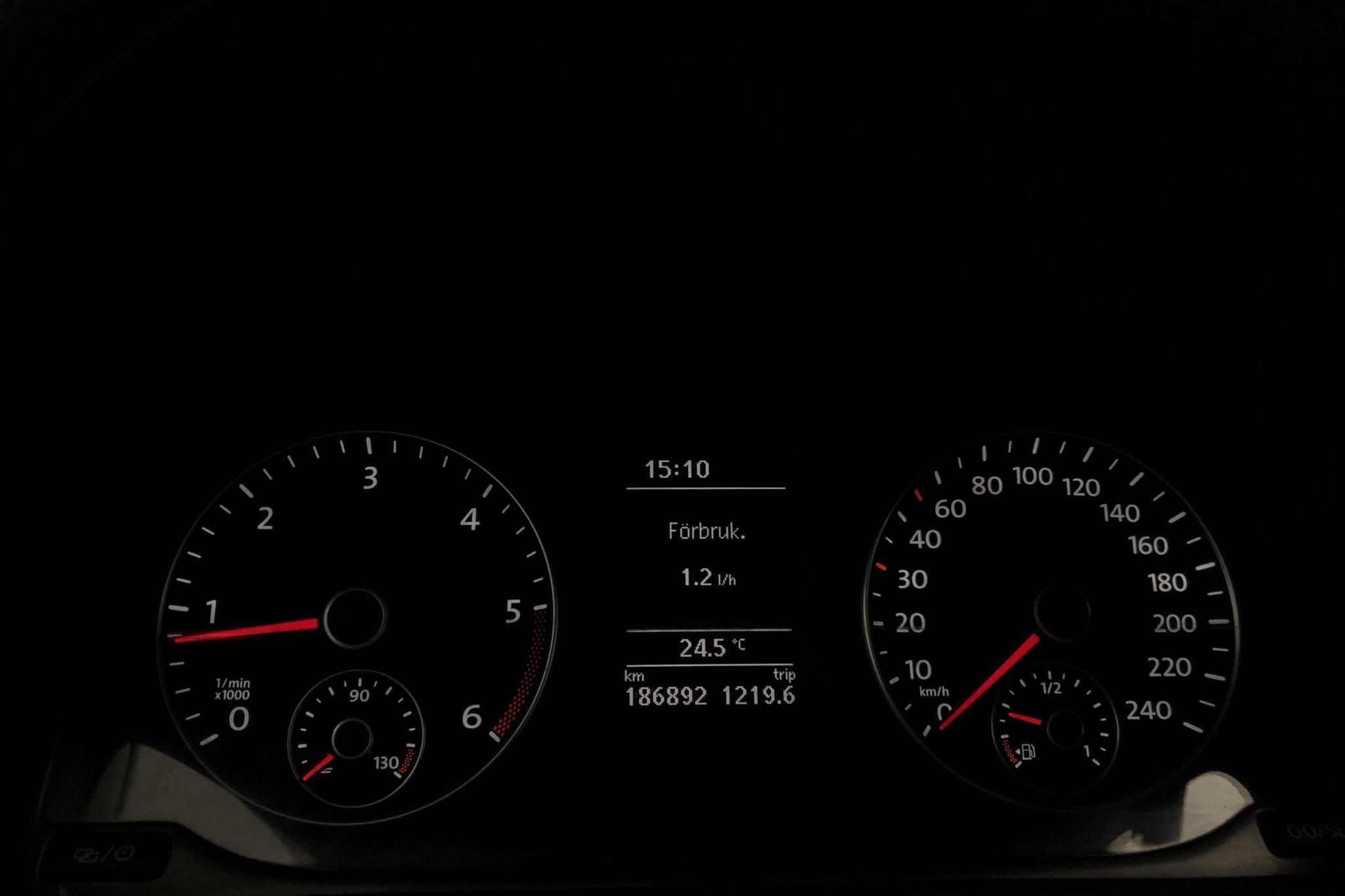 VW Caddy 1.6 TDI Maxi Skåp (102hk) - 186 890 km - Manual - black - 2014