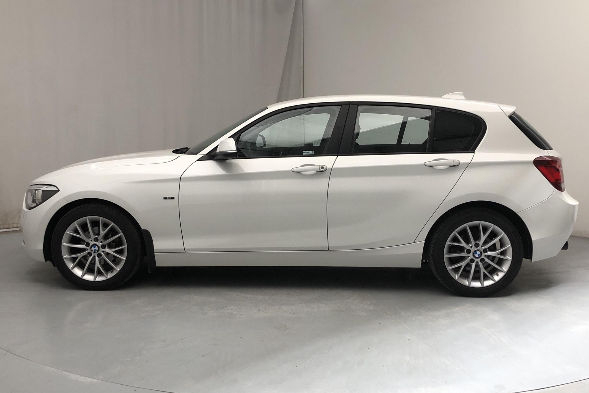 BMW 118d 5dr, F20 (143hk) - 62 160 km - Automatic - white - 2015