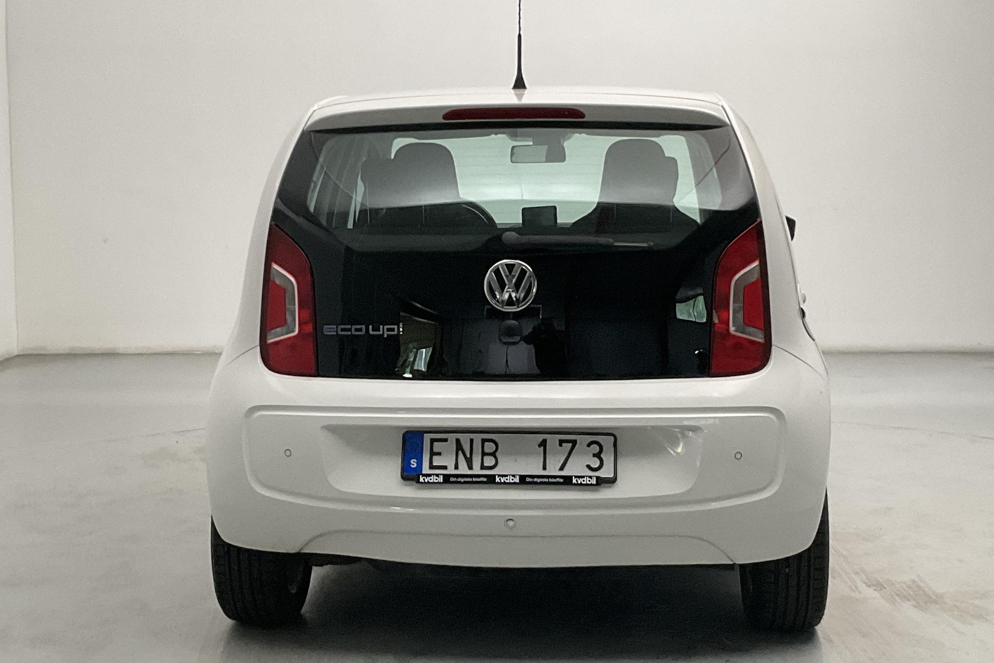 VW up! 1.0 5dr CNG (68hk) - 7 742 mil - Manuell - vit - 2013