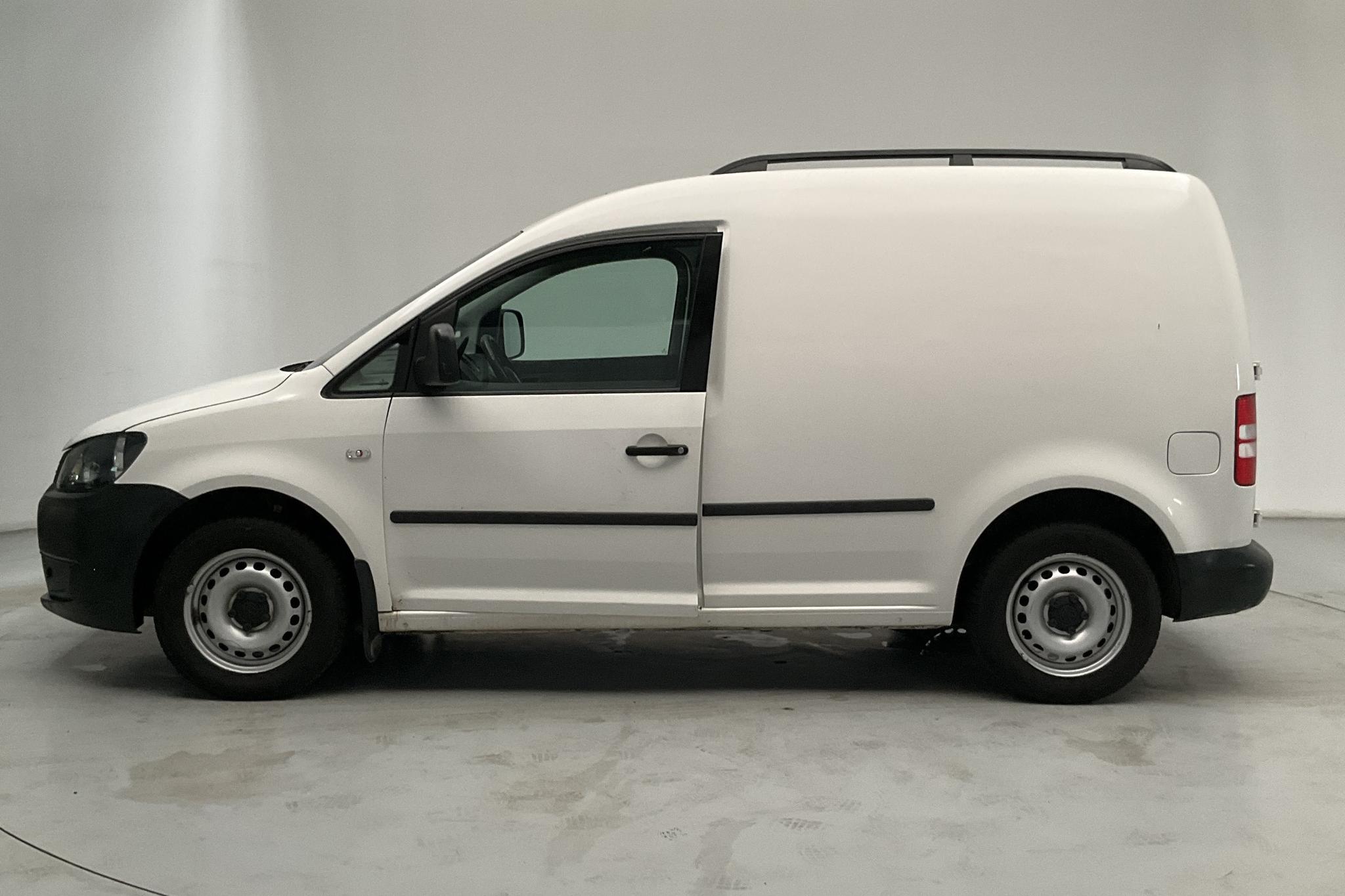 VW Caddy 2.0 Ecofuel Skåp (109hk) - 145 230 km - Manual - white - 2014