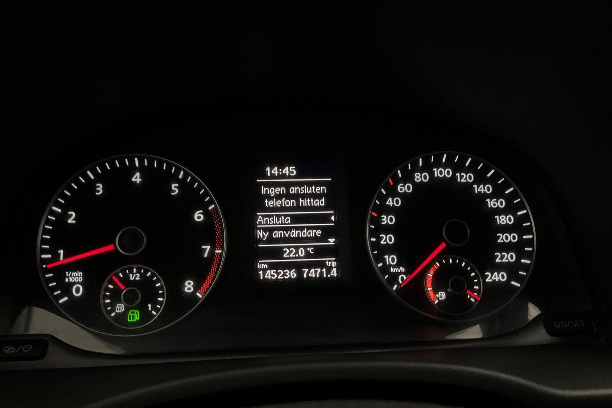 VW Caddy 2.0 Ecofuel Skåp (109hk) - 145 230 km - Manual - white - 2014