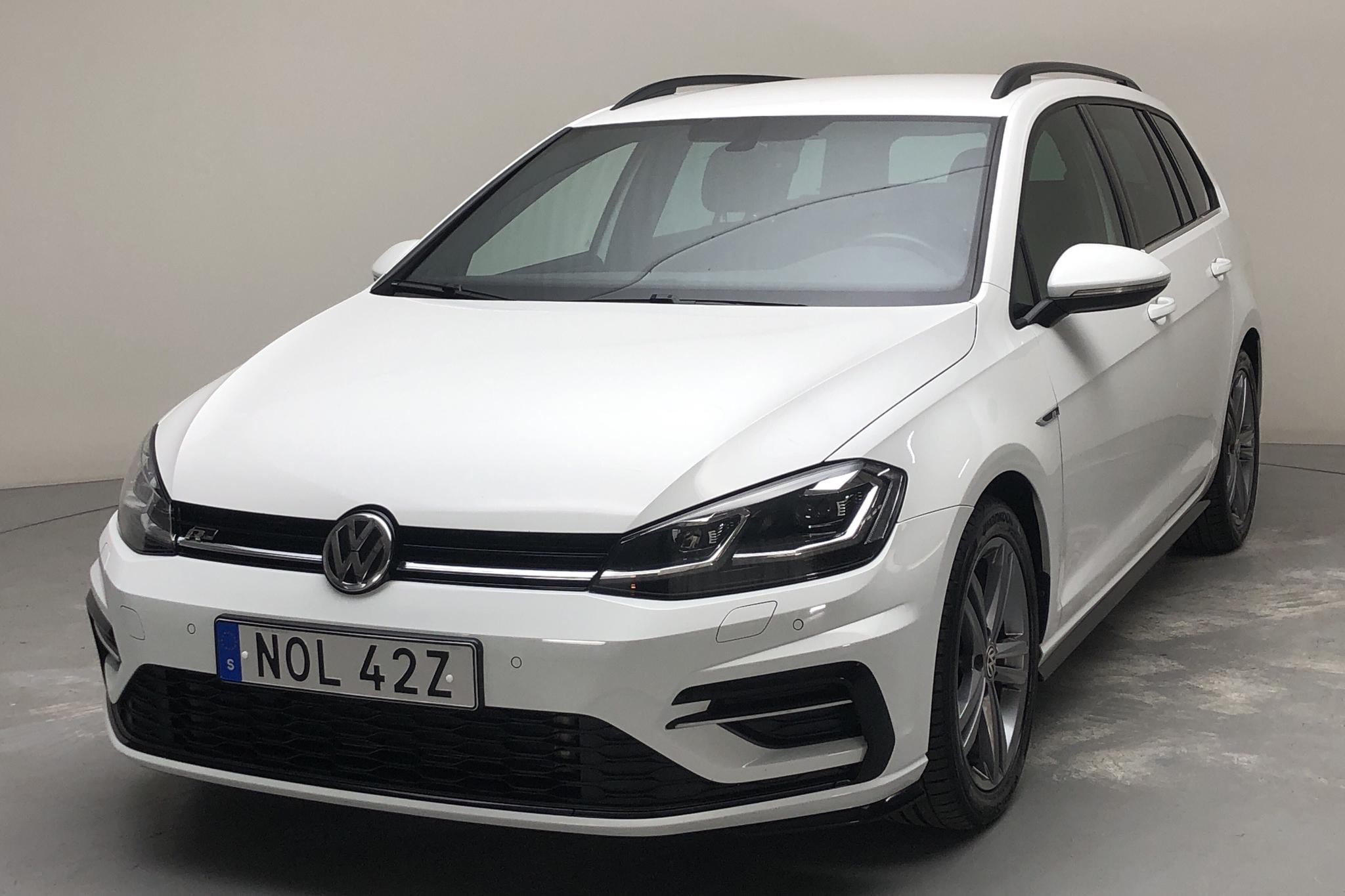 VW Golf VII 1.5 TSI Sportscombi (150hk) - 45 720 km - Automatic - white - 2019