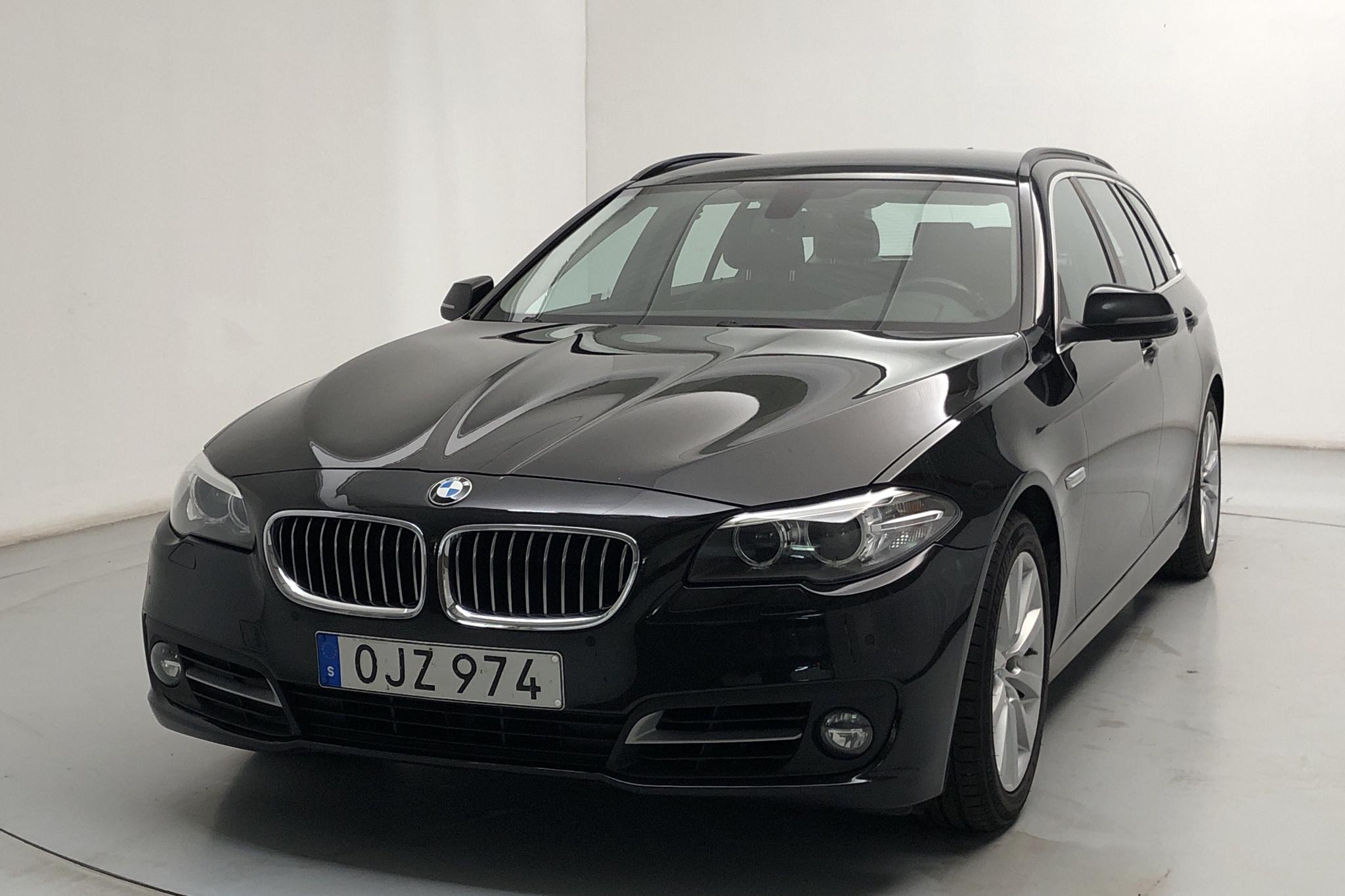 BMW 520d Touring, F11 (190hk) - 114 830 km - Automatic - black - 2017