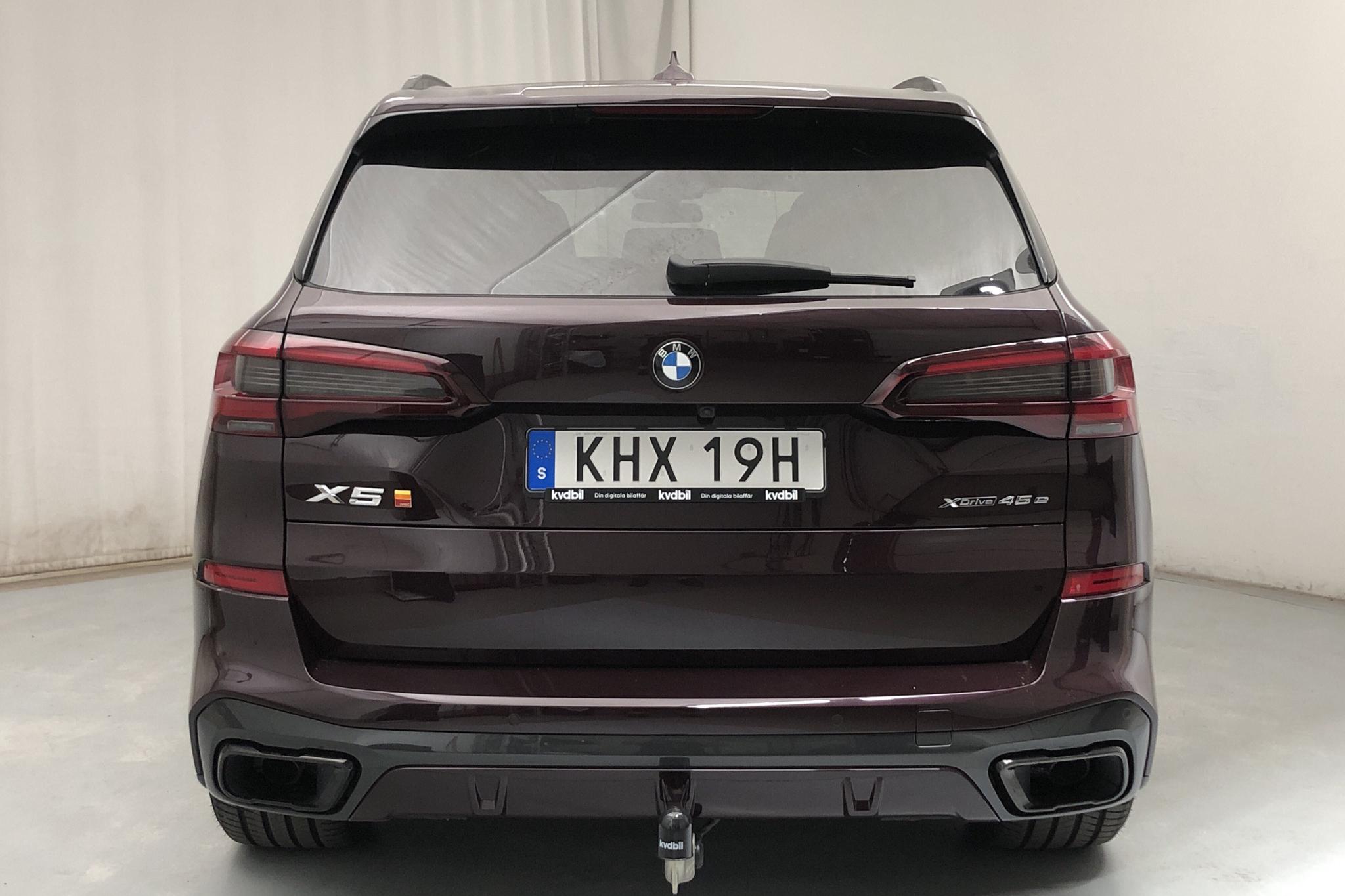 BMW X5 xDrive45e, G05 (394hk) - 1 360 km - Automatic - Dark Red - 2021