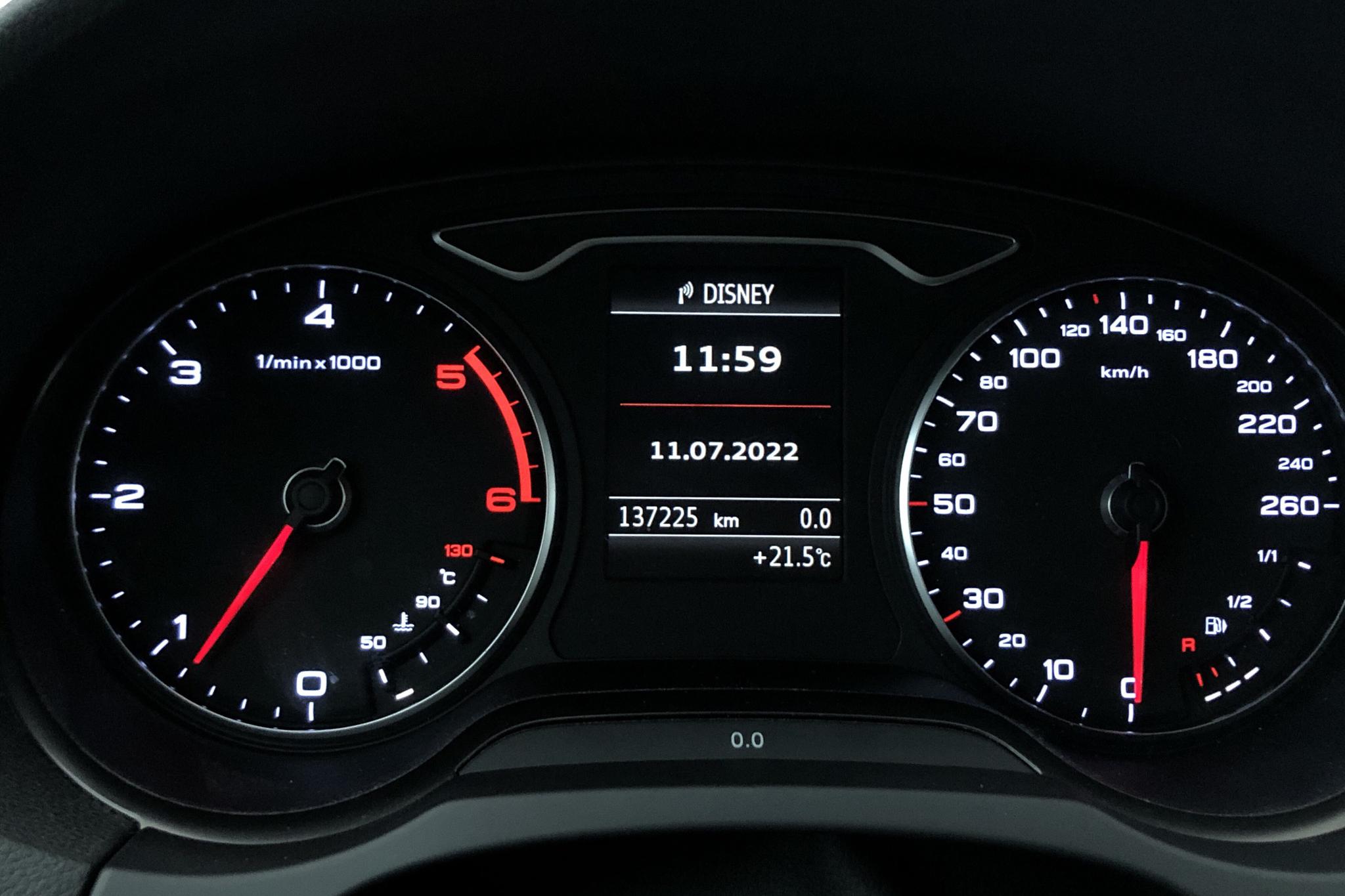 Audi A3 2.0 TDI Sportback quattro (150hk) - 137 230 km - Manual - white - 2015