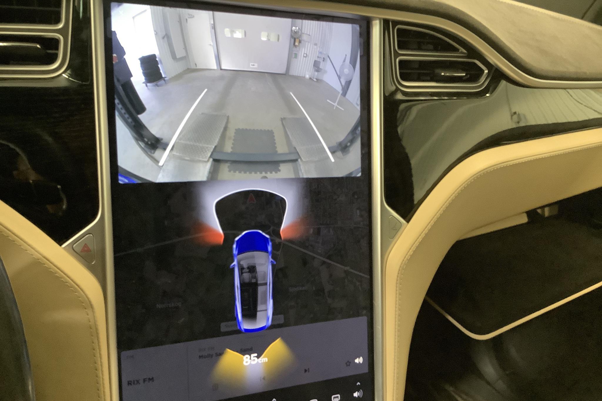 Tesla Model X 90D - 77 340 km - Automatic - Dark Blue - 2016