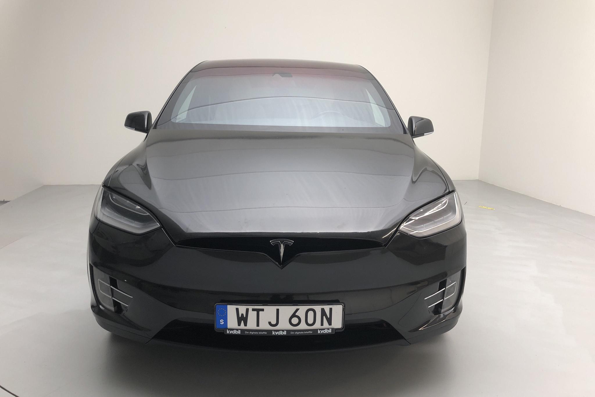 Tesla Model X 90D - 7 734 mil - Automat - Dark Blue - 2016
