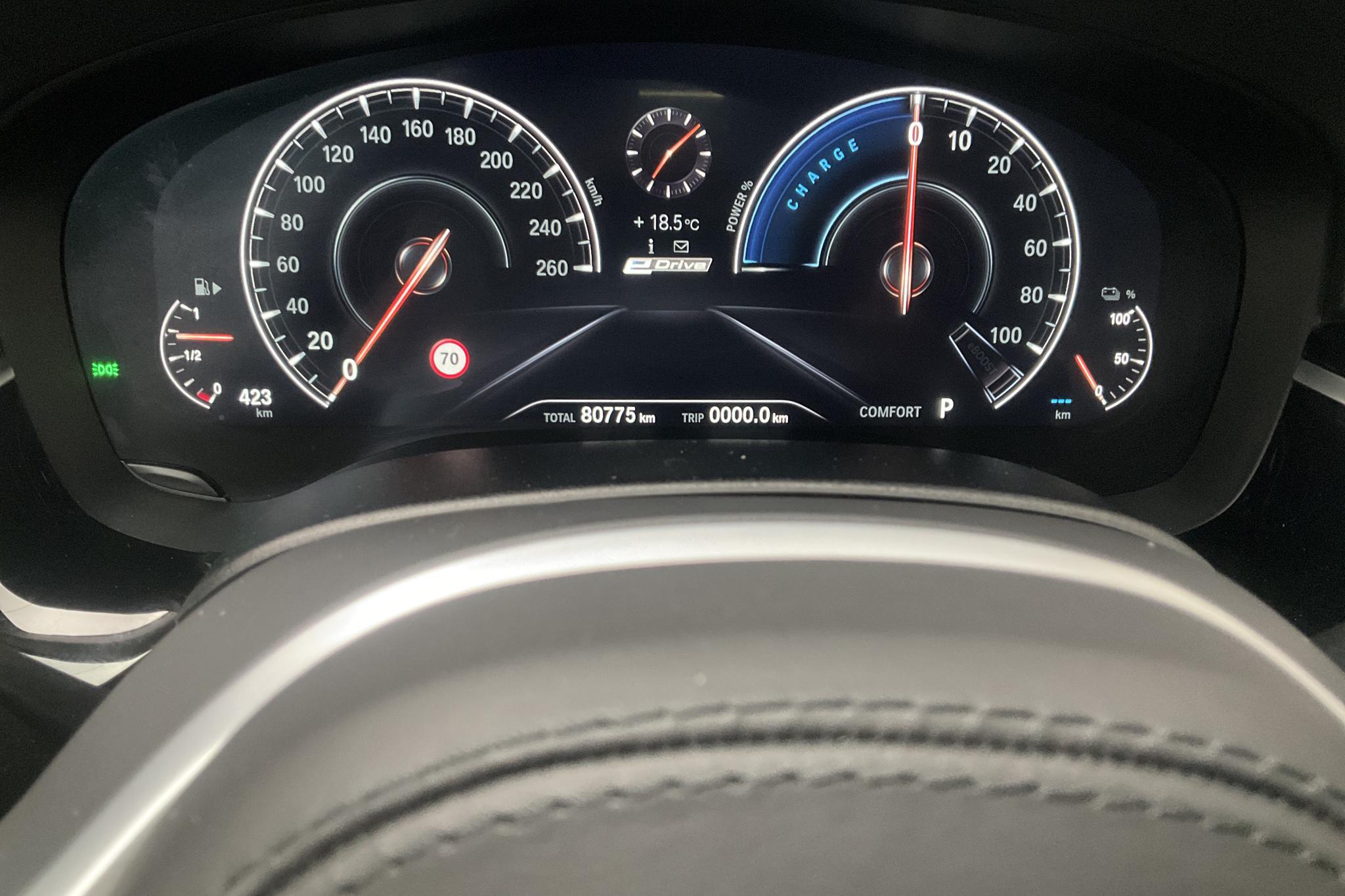 BMW 530e iPerformance Sedan, G30 (252hk) - 80 780 km - Automatic - black - 2019