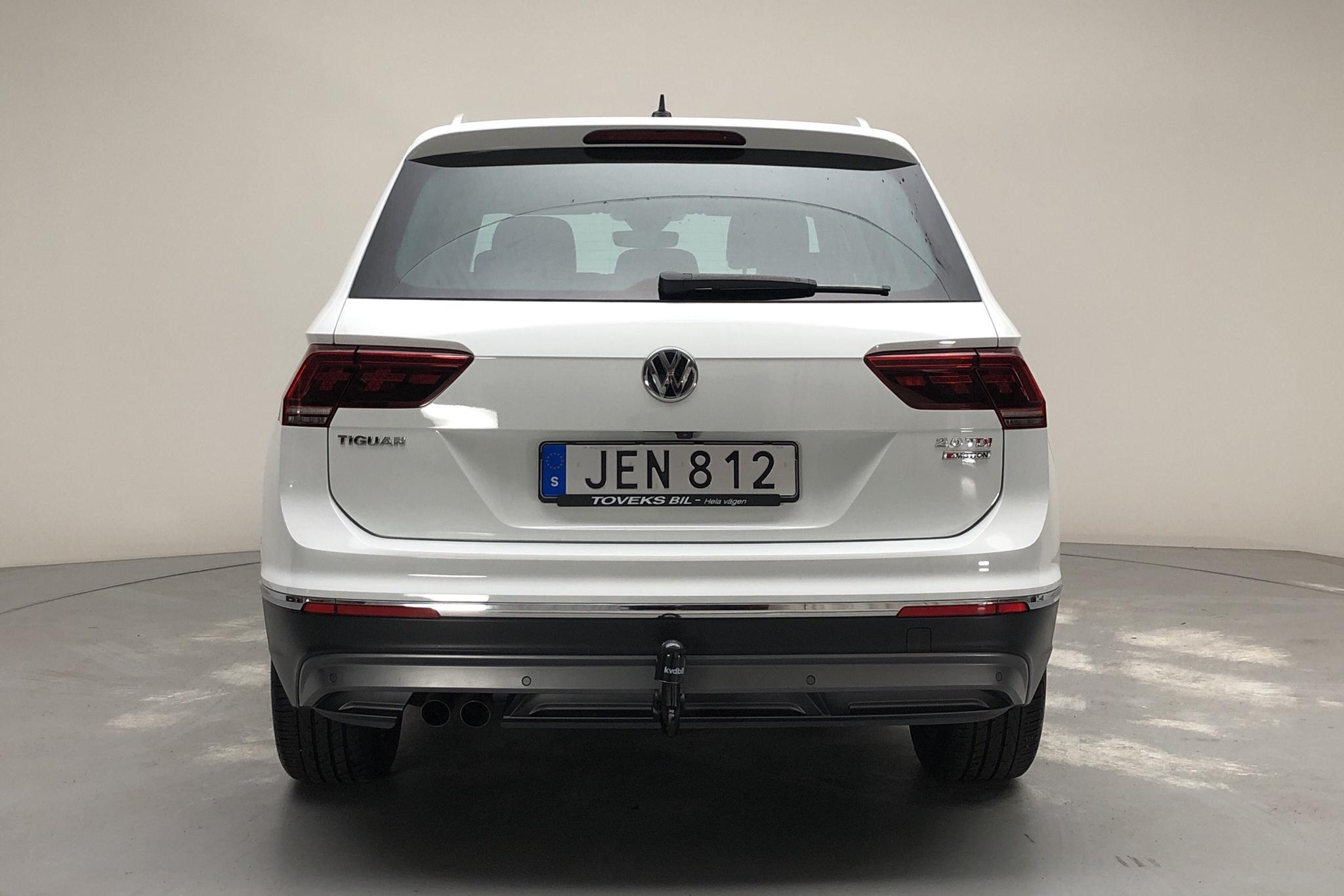 VW Tiguan 2.0 TDI 4MOTION (190hk) - 112 220 km - Automatic - white - 2018