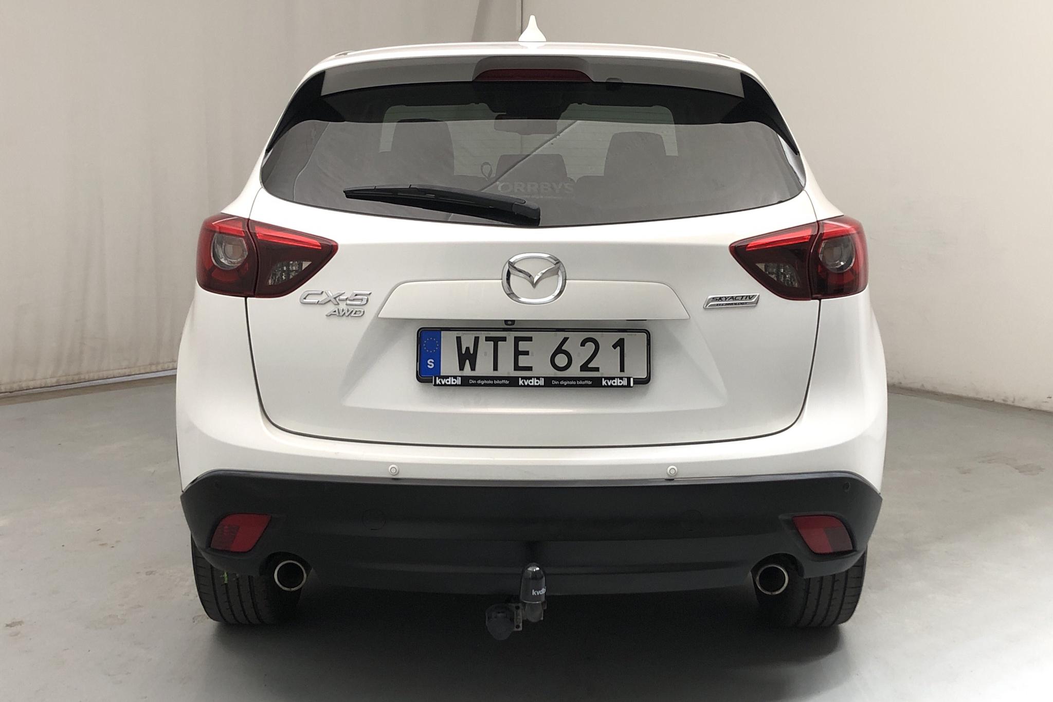 Mazda CX-5 2.2 DE AWD (175hk) - 10 698 mil - Automat - vit - 2016
