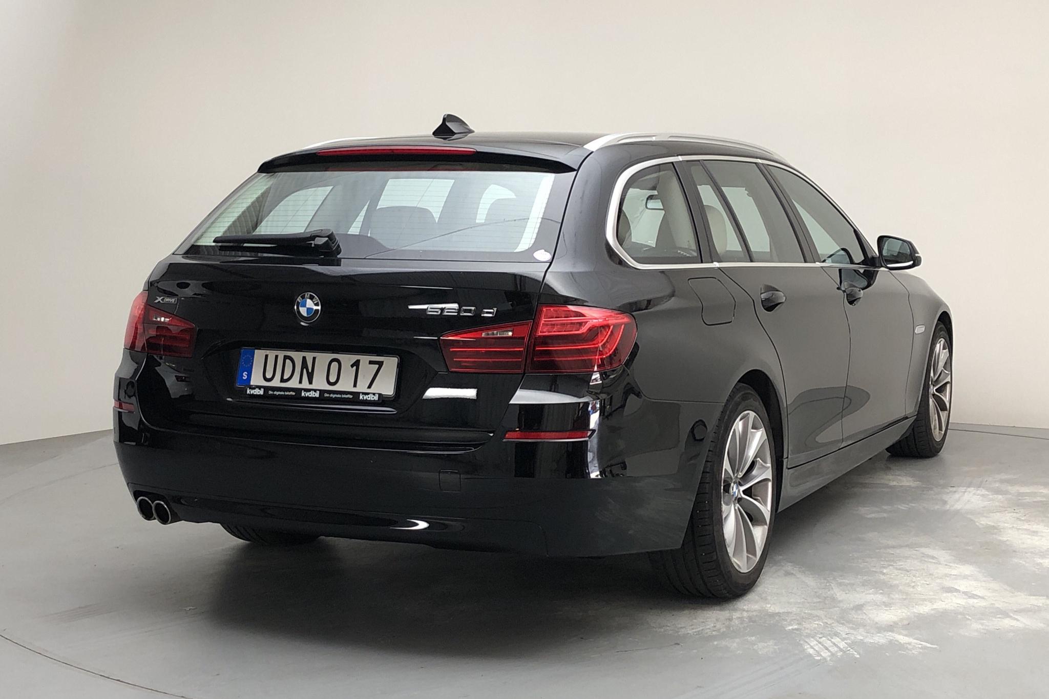 BMW 520d xDrive Touring, F11 (190hk) - 149 330 km - Automatic - black - 2017