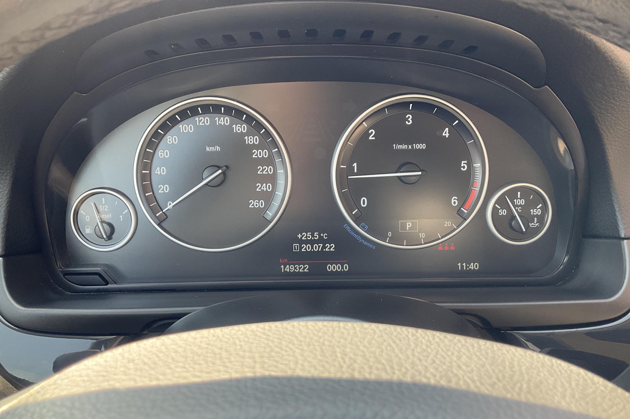 BMW 520d xDrive Touring, F11 (190hk) - 14 933 mil - Automat - svart - 2017