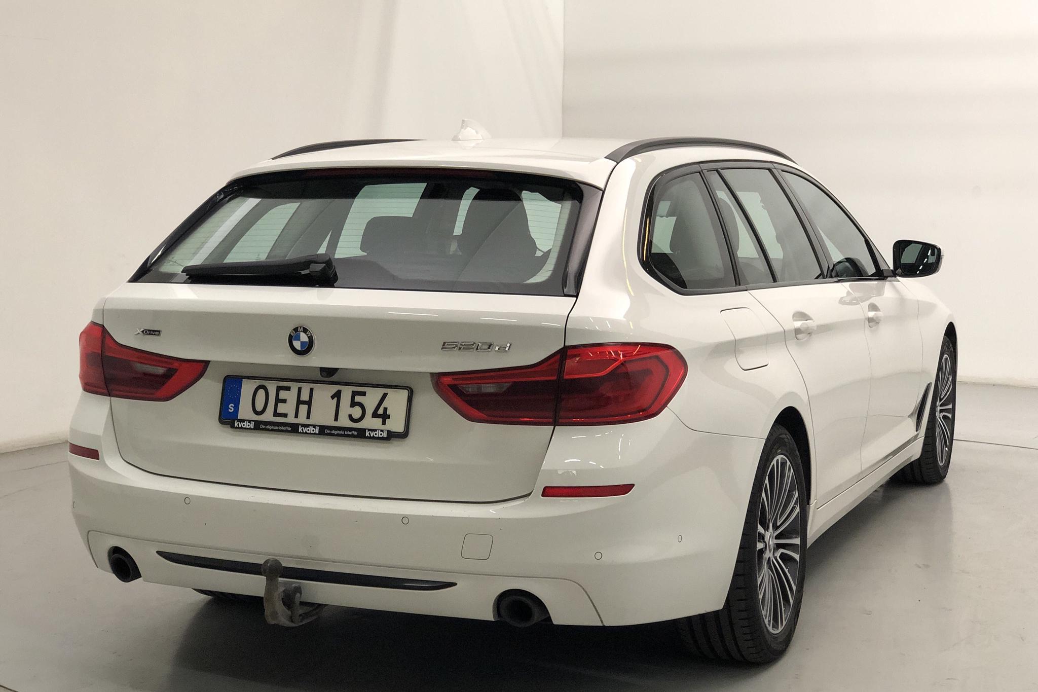 BMW 520d xDrive Touring, G31 (190hk) - 18 039 mil - Automat - vit - 2020