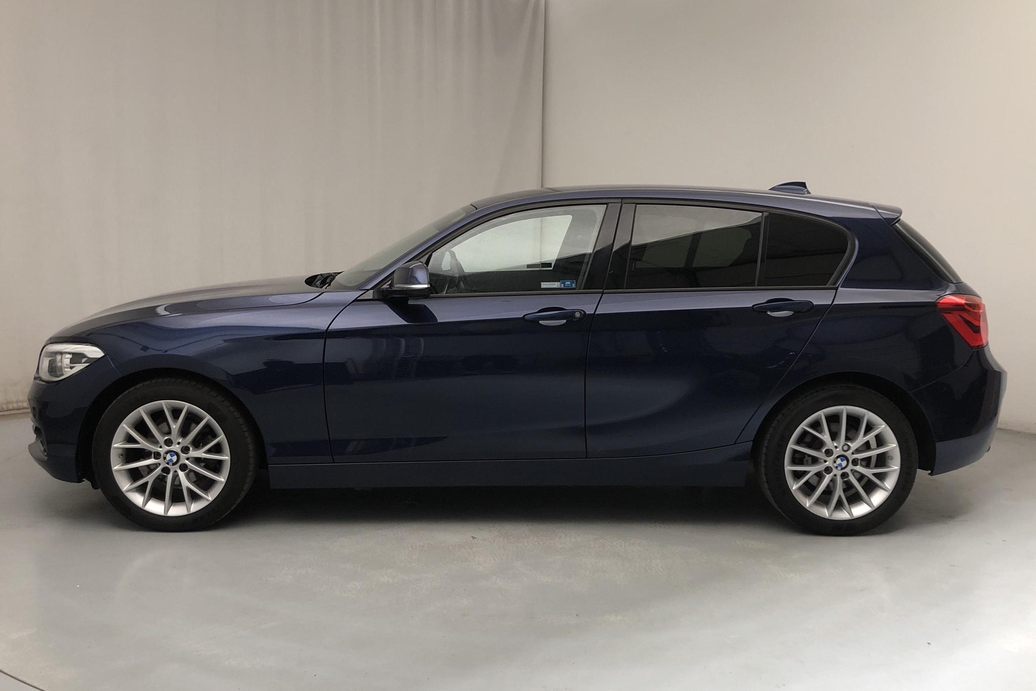 BMW 118d 5dr, F20 (150hk) - 60 430 km - Automatic - blue - 2016