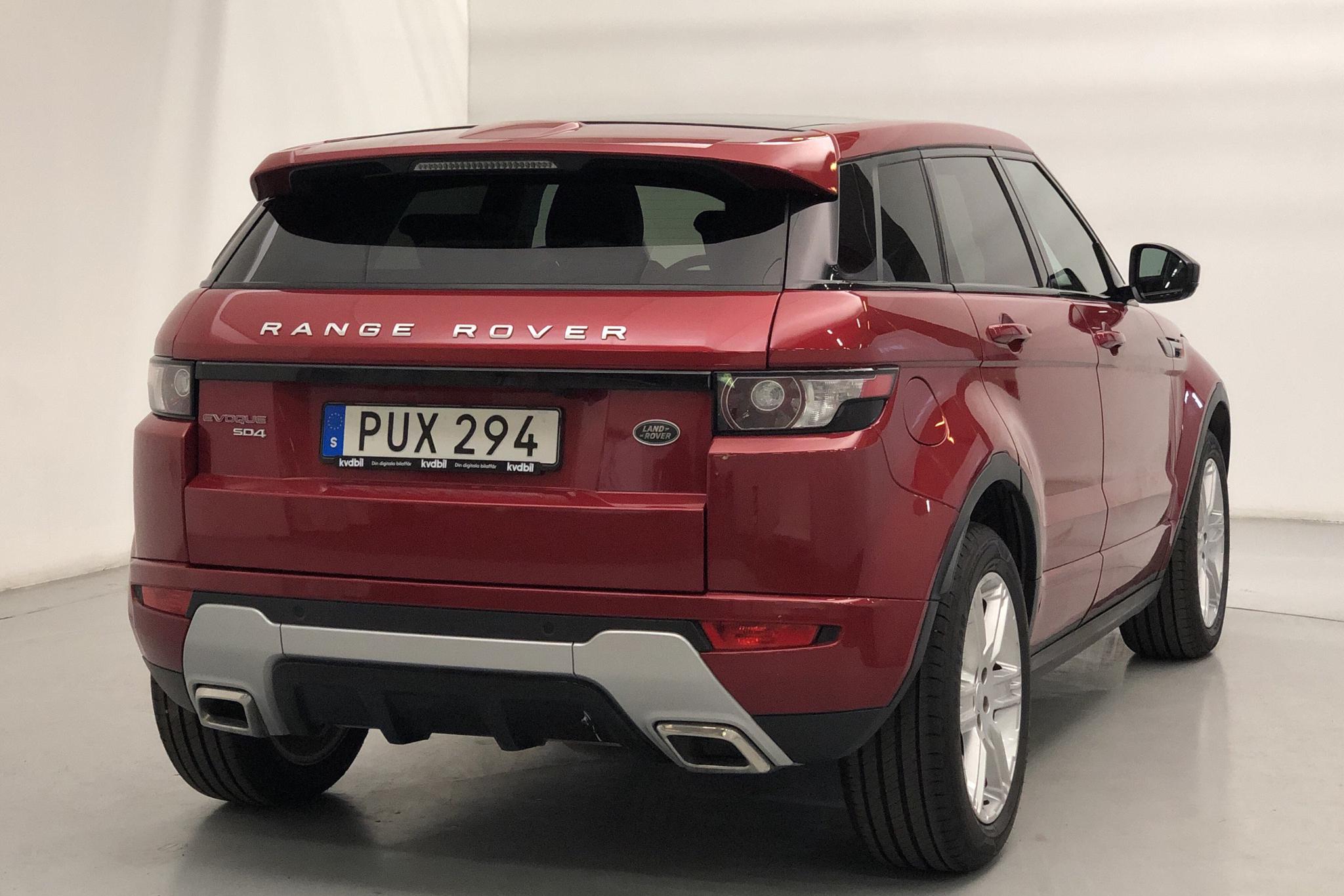 Land Rover Range Rover Evoque 2.2 SD4 5dr (190hk) - 95 380 km - Automatic - red - 2015