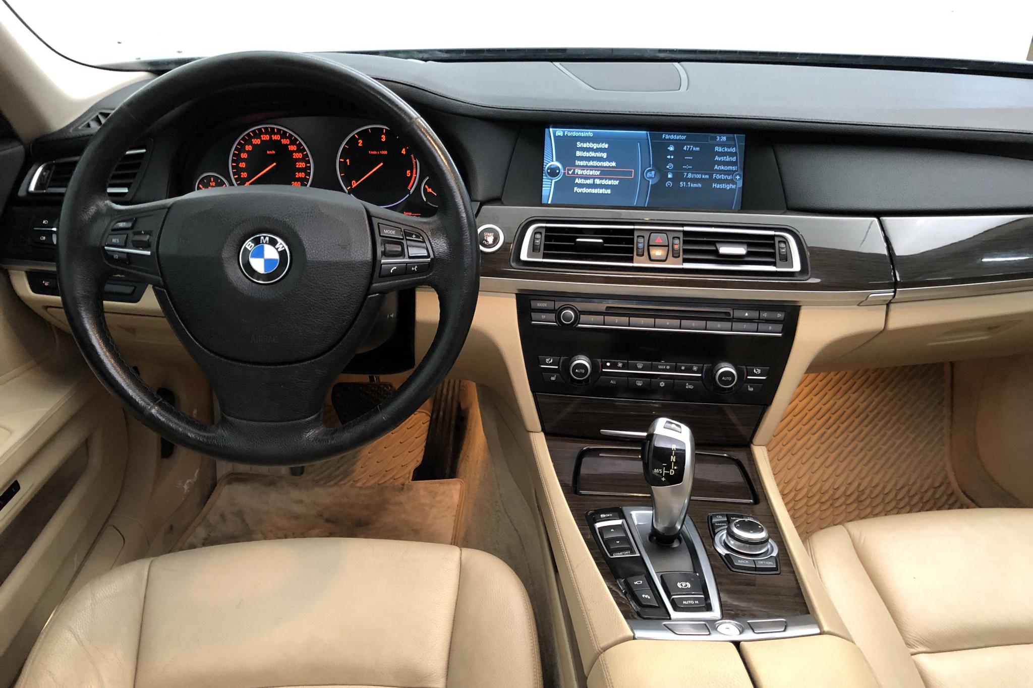 BMW 730d Sedan, F01 (245hk) - 210 060 km - Automatic - black - 2009