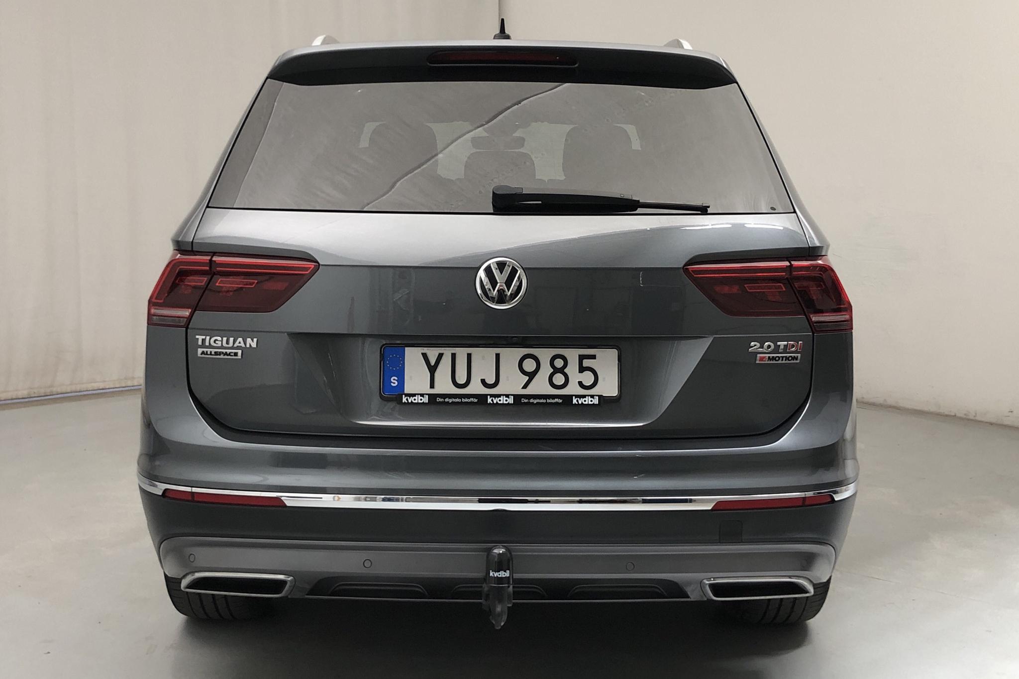 VW Tiguan Allspace 2.0 TDI 4MOTION (190hk) - 73 180 km - Automatic - Dark Grey - 2018