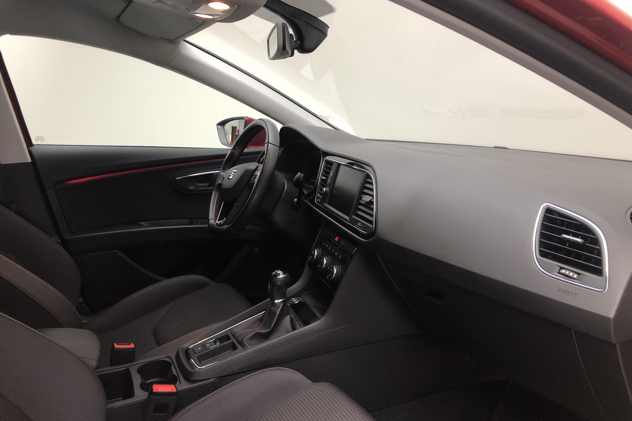 Seat Leon 1.4 TSI 5dr (125hk) - 60 650 km - Manual - red - 2018