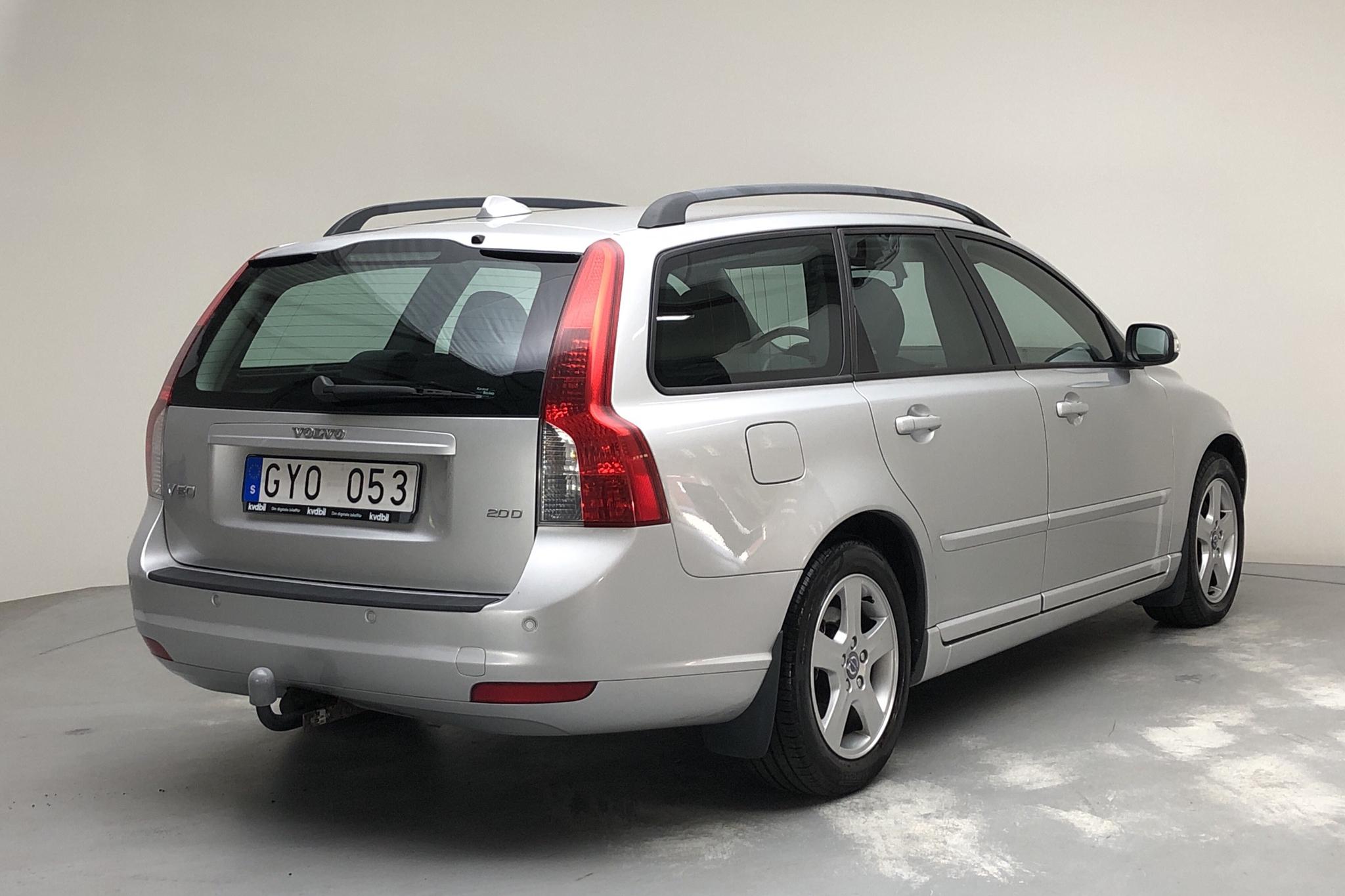 Volvo V50 2.0D (136hk) - 23 729 mil - Manuell - Light Grey - 2008