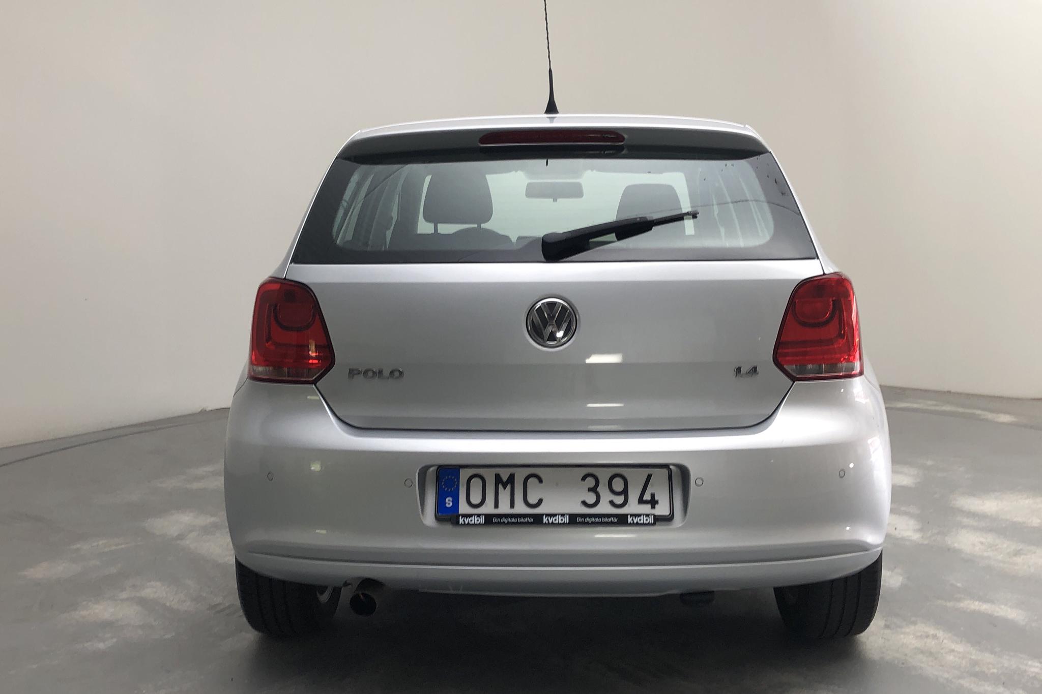 VW Polo 1.4 5dr (85hk) - 108 230 km - Automatic - silver - 2011