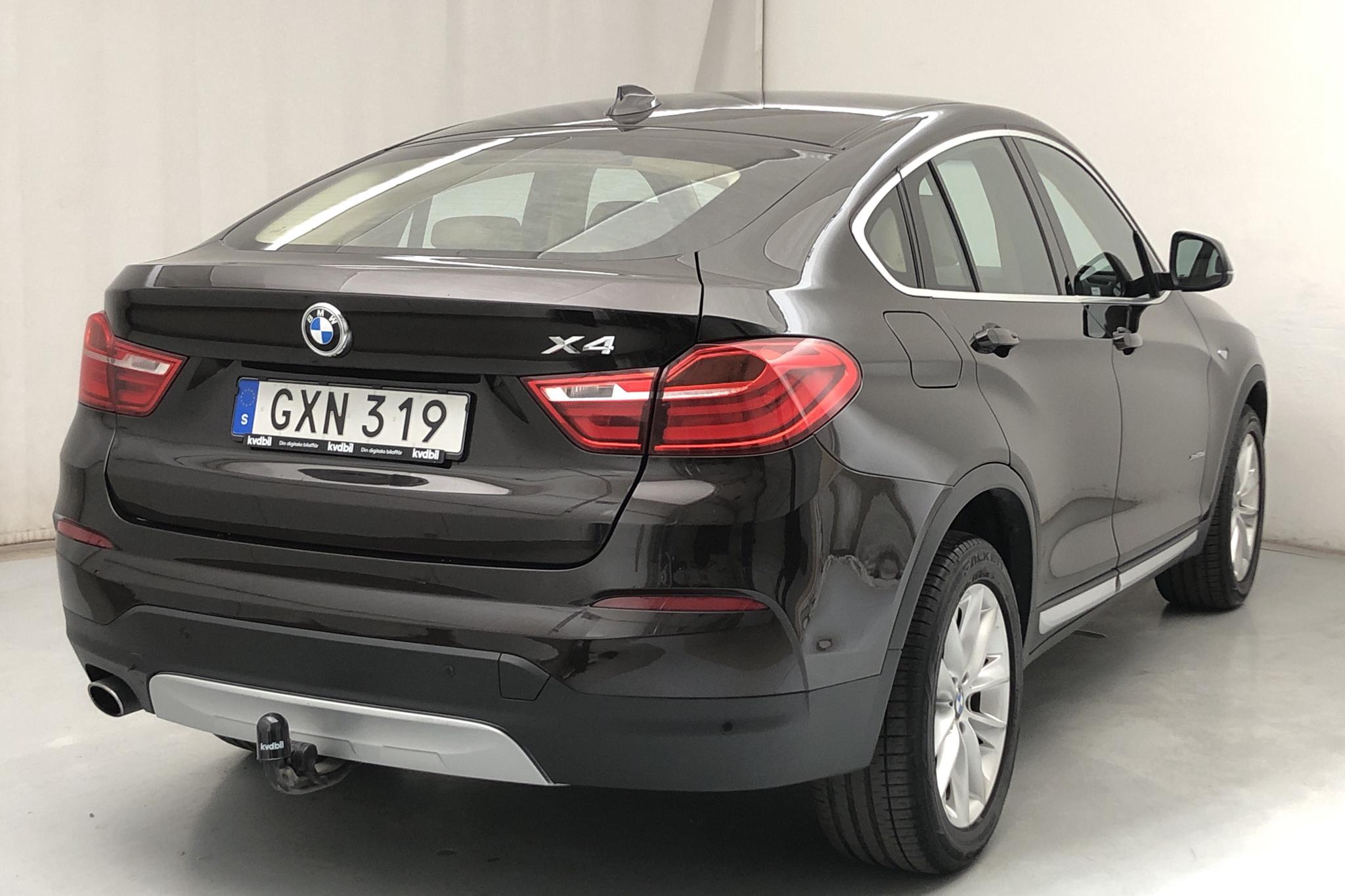 BMW X4 xDrive 20d, F26 (190hk) - 14 113 mil - Automat - brun - 2015
