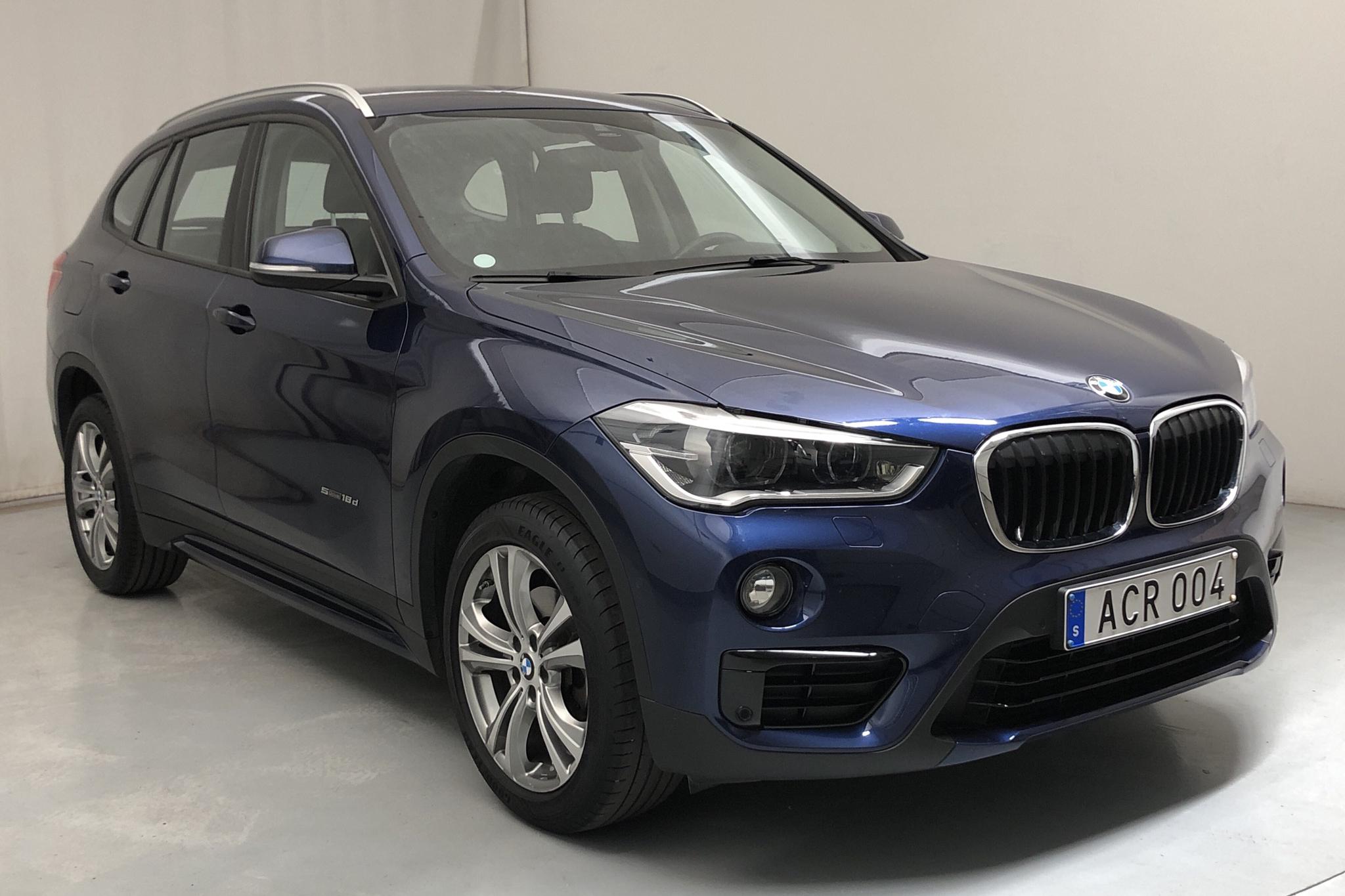BMW X1 sDrive18d, F48 (150hk) - 7 532 mil - Automat - blå - 2016