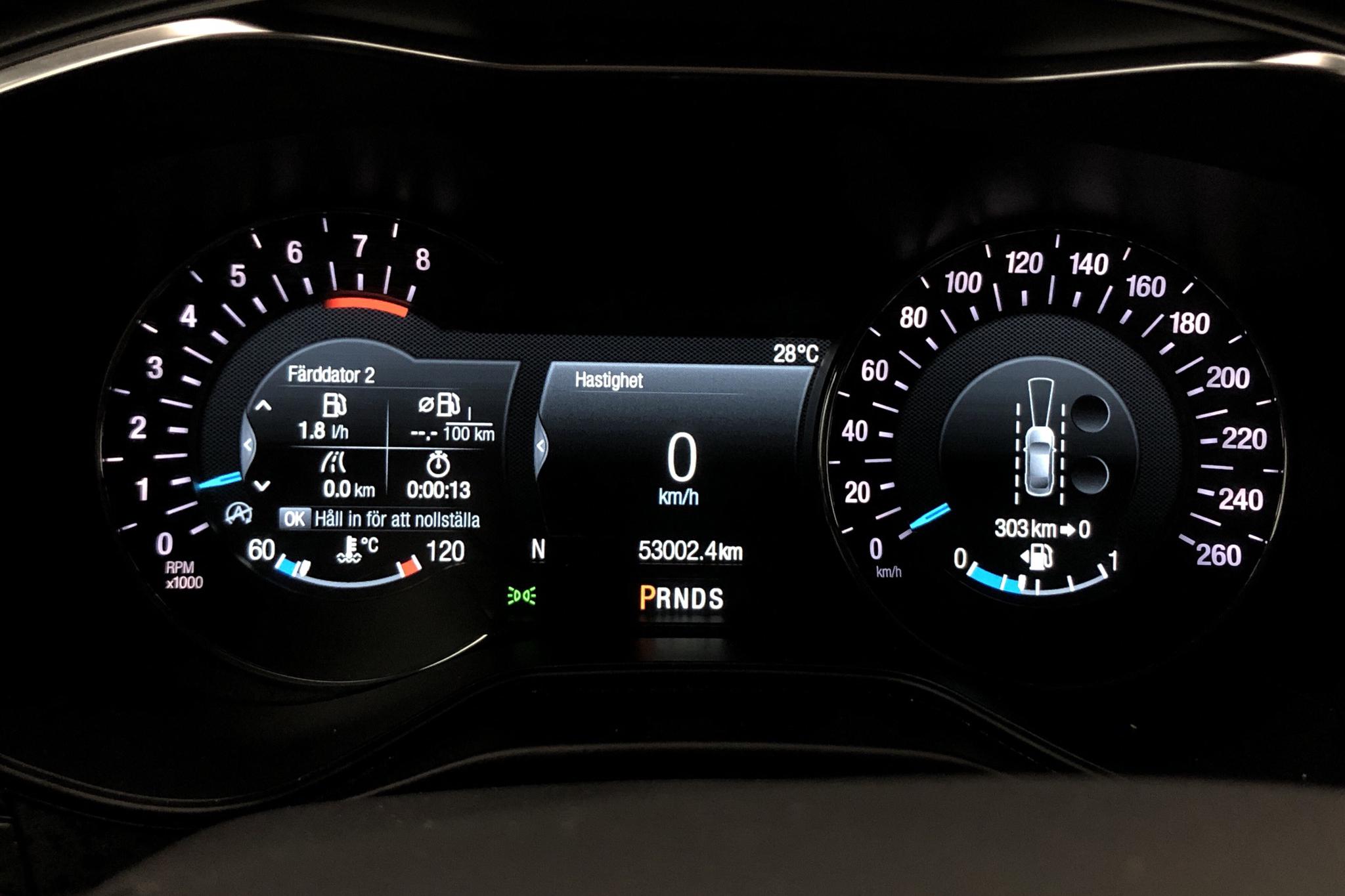 Ford Mondeo 1.5T EcoBoost Kombi (165hk) - 5 301 mil - Automat - vit - 2019