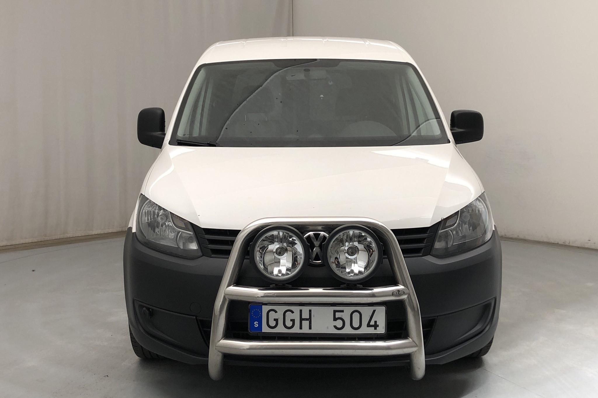 VW Caddy 2.0 TDI Skåp (140hk) - 291 650 km - Automatic - white - 2011