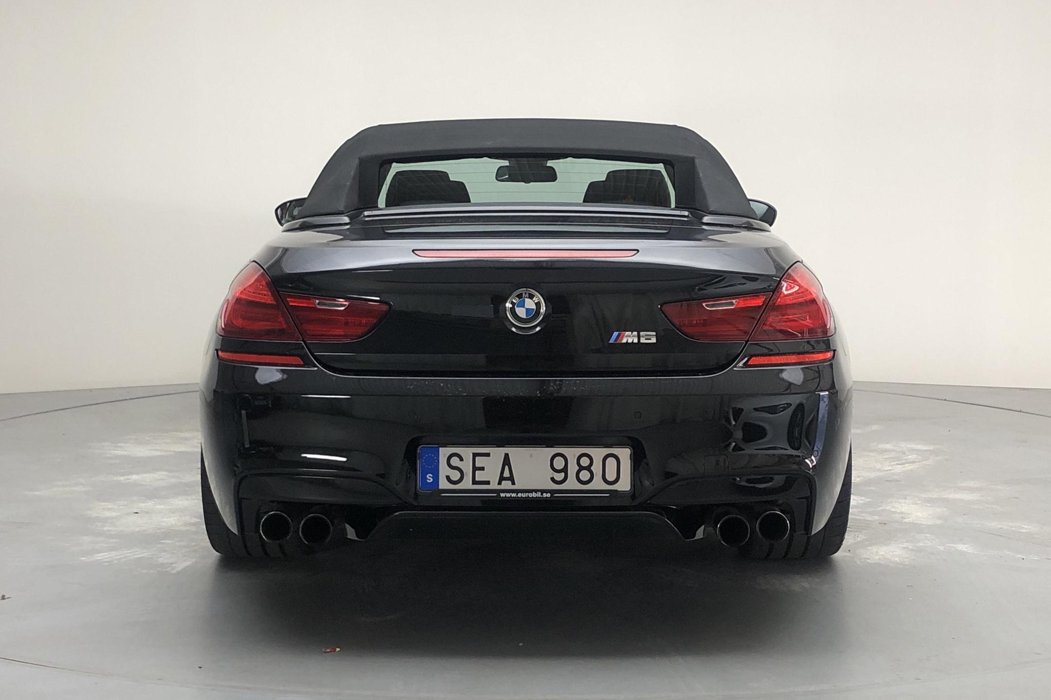 BMW M6 Cabriolet, F12 (560hk) - 7 942 mil - Automat - svart - 2012