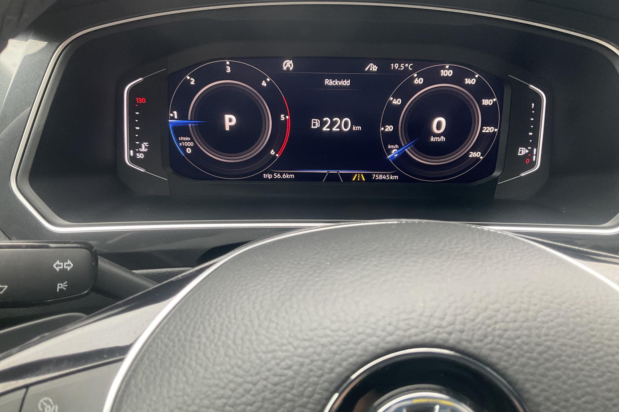 VW Tiguan 2.0 TDI 4MOTION (190hk) - 75 850 km - Automatic - gray - 2019