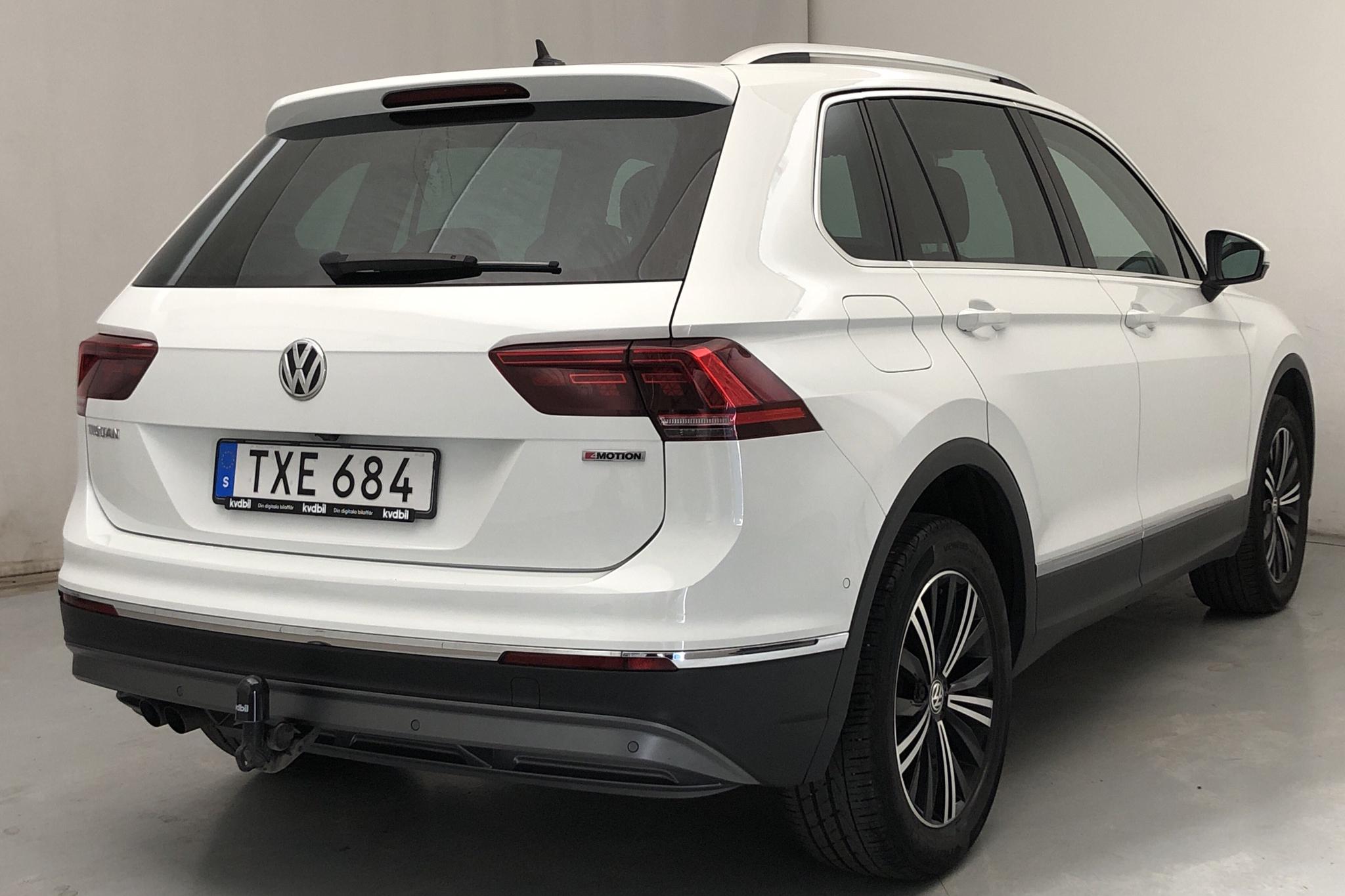 VW Tiguan 2.0 TDI 4MOTION (190hk) - 67 370 km - Automatic - white - 2019