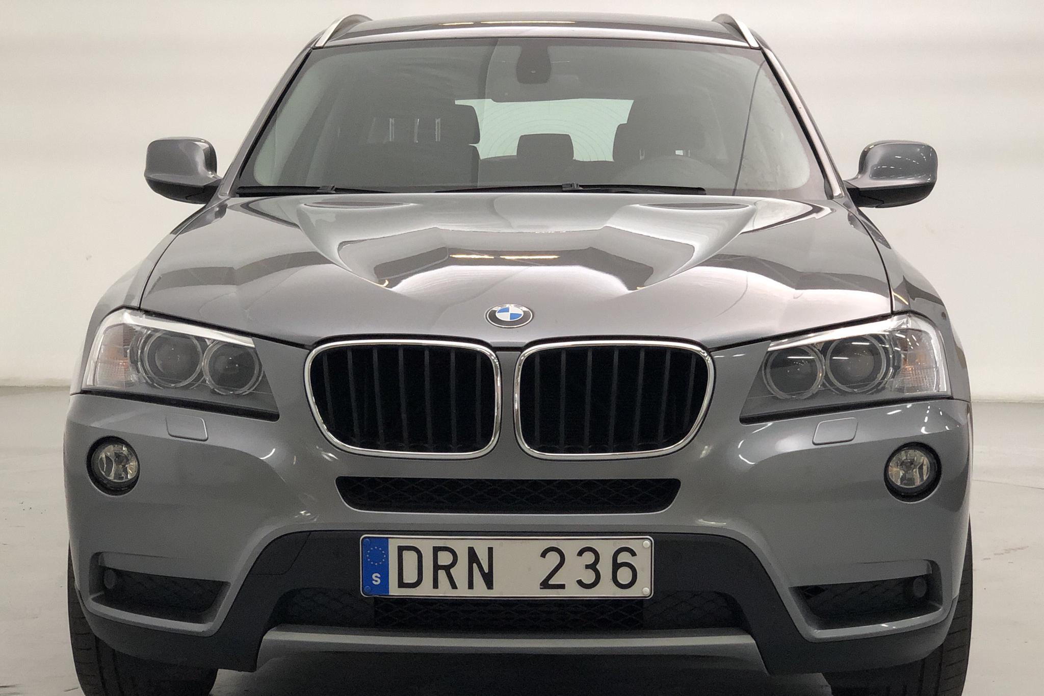 BMW X3 xDrive20d, F25 (184hk) - 142 750 km - Automatic - gray - 2012