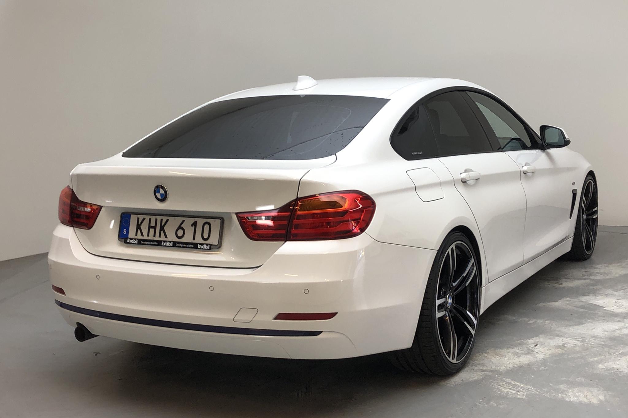 BMW 418d Gran Coupé, F36 (143hk) - 9 300 mil - Automat - vit - 2015
