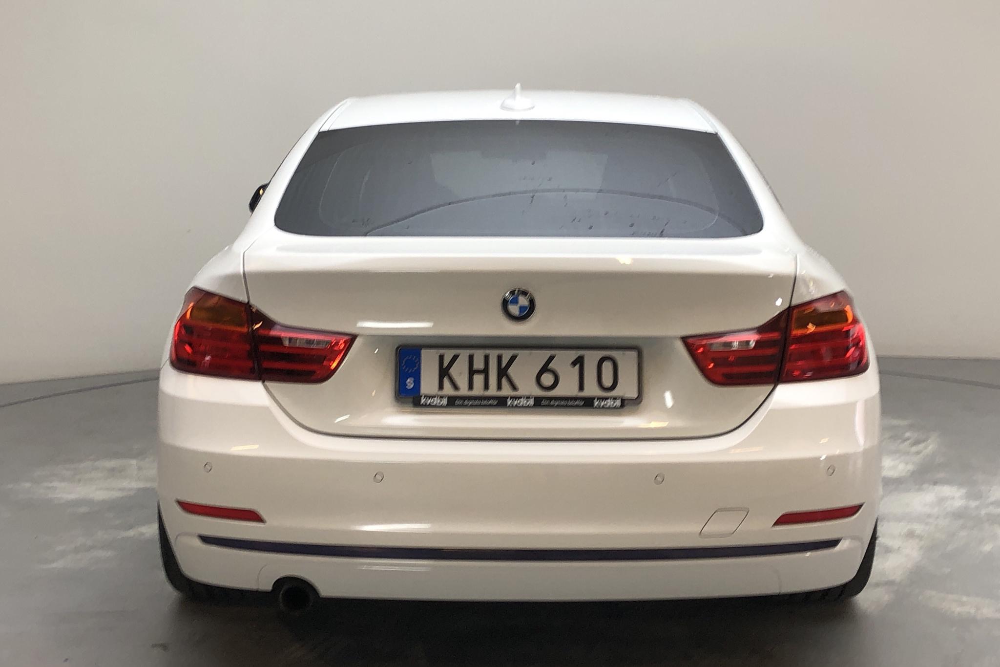 BMW 418d Gran Coupé, F36 (143hk) - 93 000 km - Automatic - white - 2015
