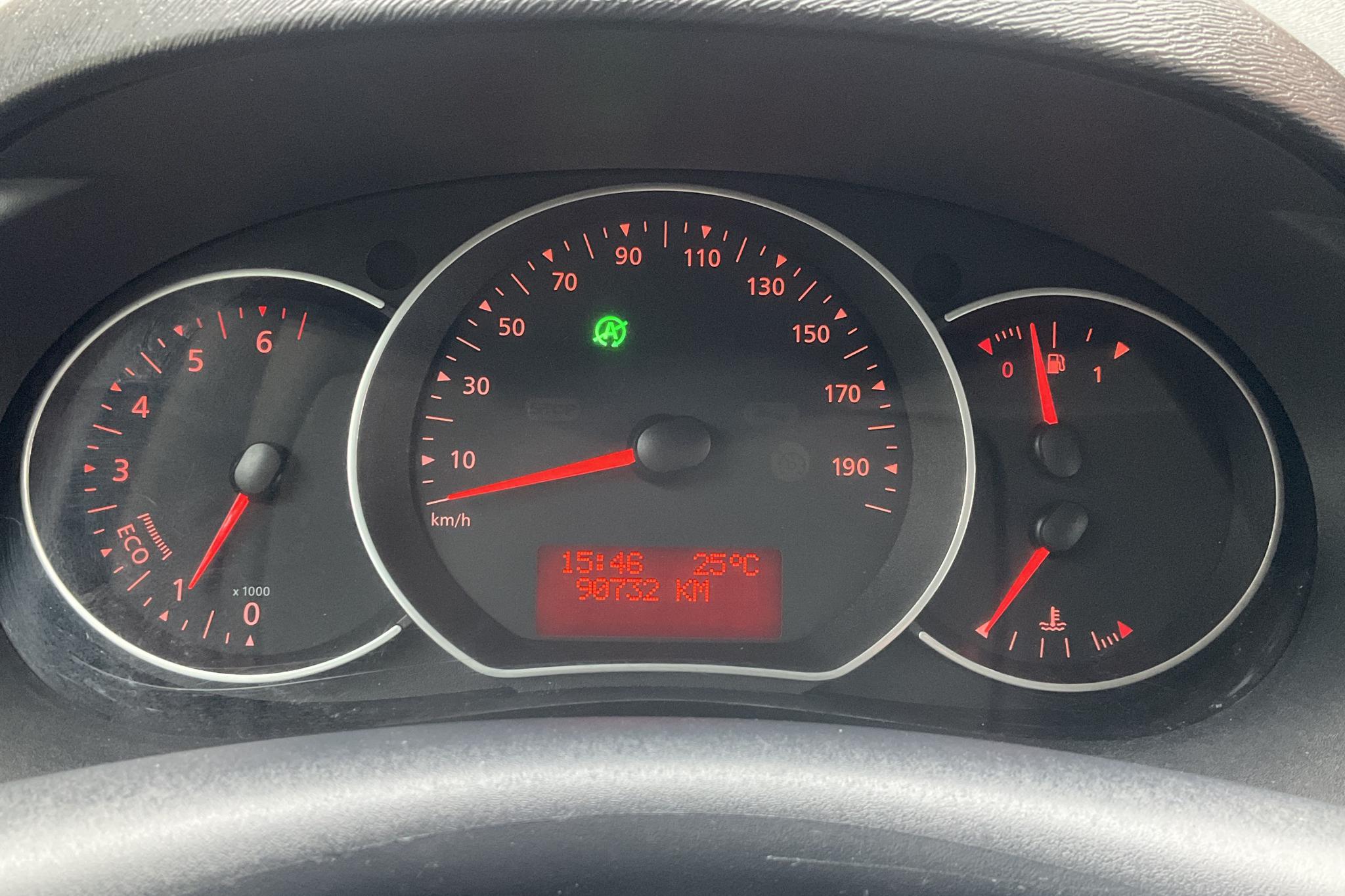 Renault Kangoo 1.5 dCi Maxi skåp (90hk) - 9 073 mil - Manuell - vit - 2016