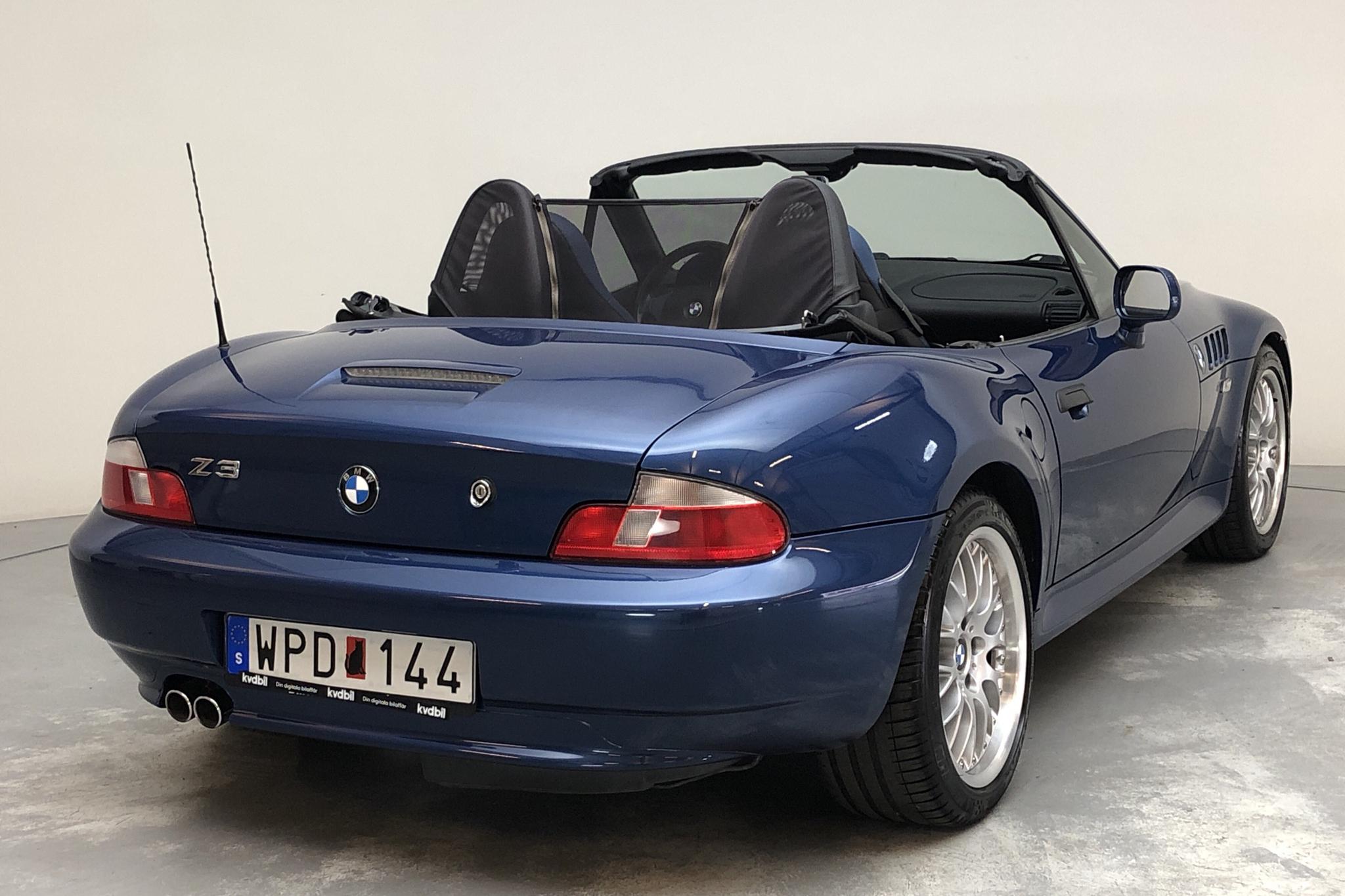 BMW Z3 2.8 Cabriolet (193hk) - 139 430 km - Manual - blue - 2000