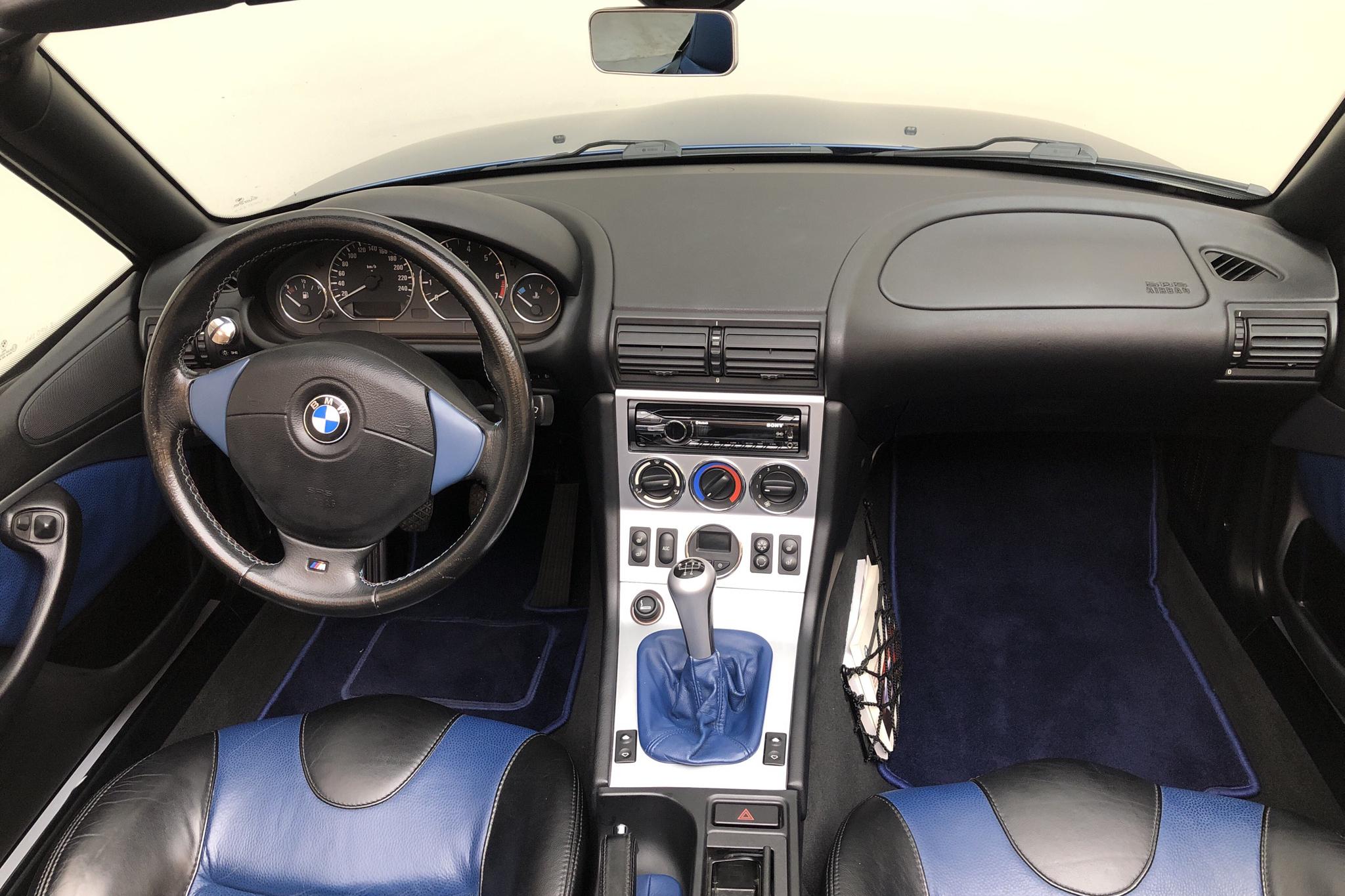 BMW Z3 2.8 Cabriolet (193hk) - 13 943 mil - Manuell - blå - 2000