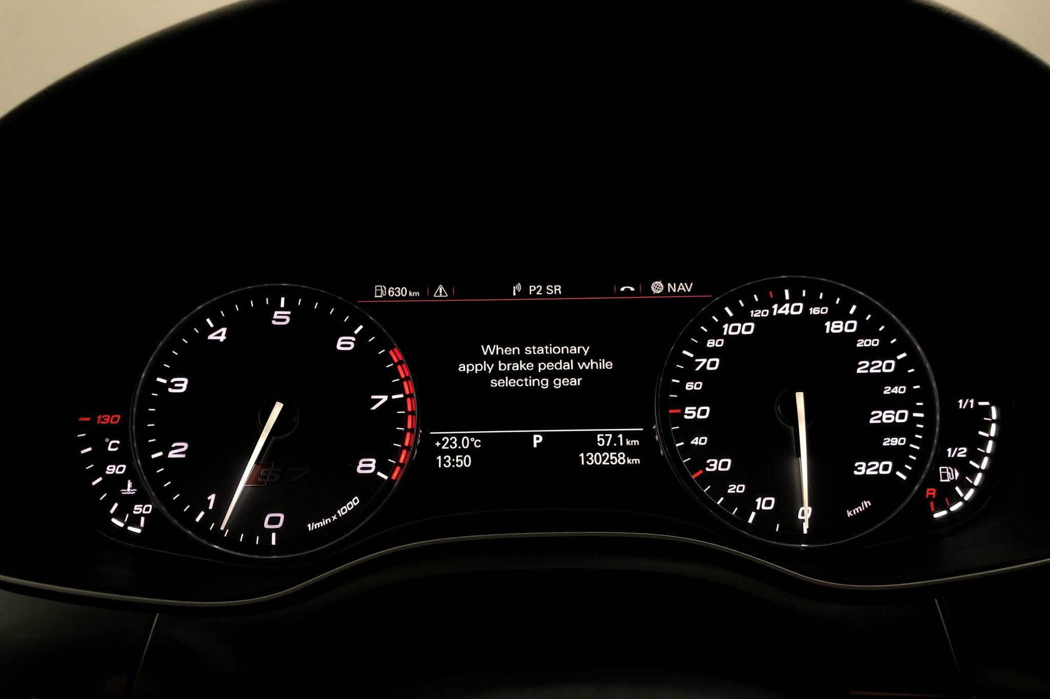 Audi S7 4.0 TFSI Sportback quattro (420hk) - 13 025 mil - Automat - svart - 2013