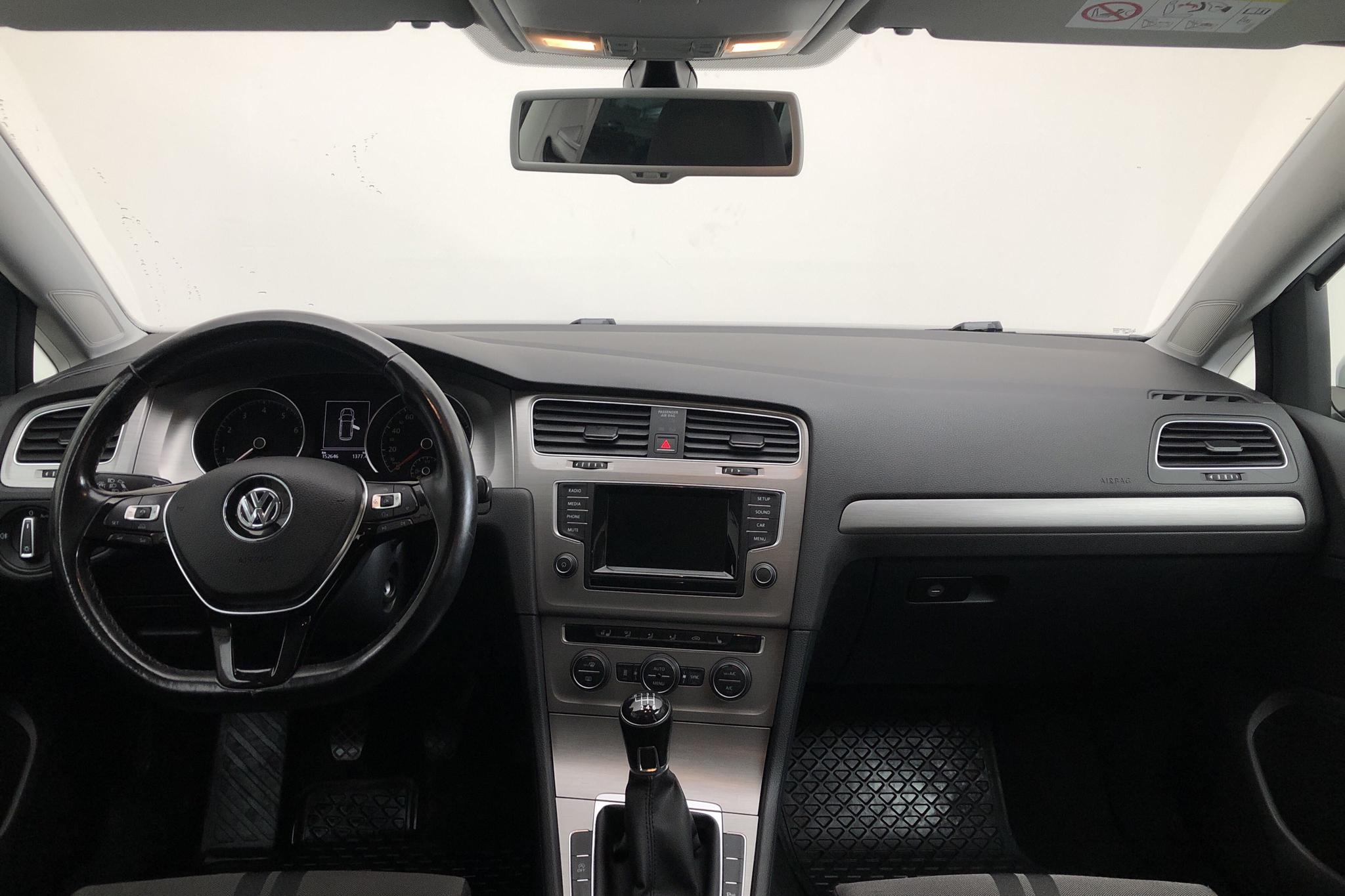 VW Golf VII 1.4 TGI BlueMotion Sportscombi (110hk) - 152 650 km - Manual - white - 2015