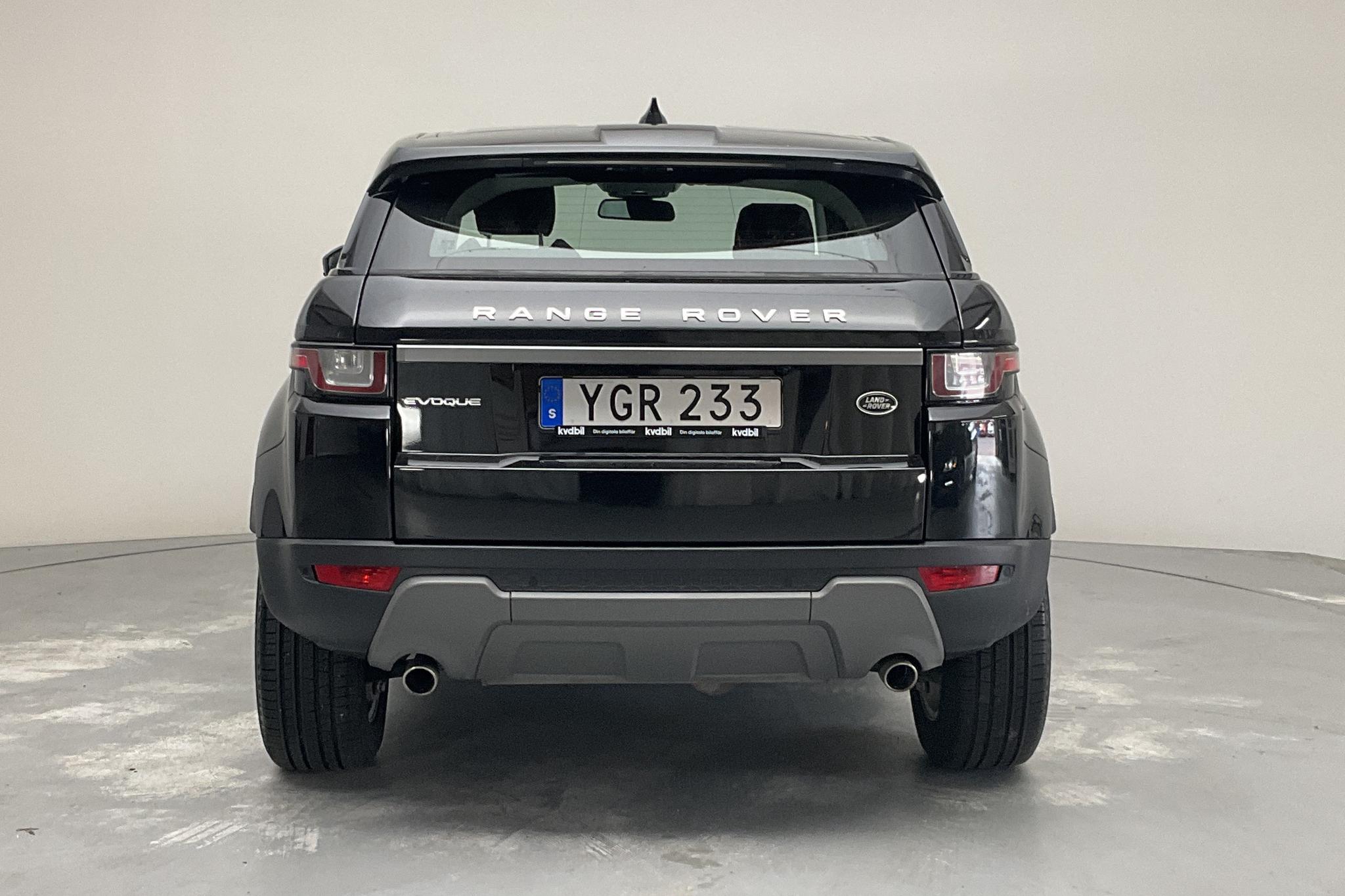 Land Rover Range Rover Evoque 2.0 TD4 AWD 5dr (150hk) - 63 820 km - Automatic - black - 2017