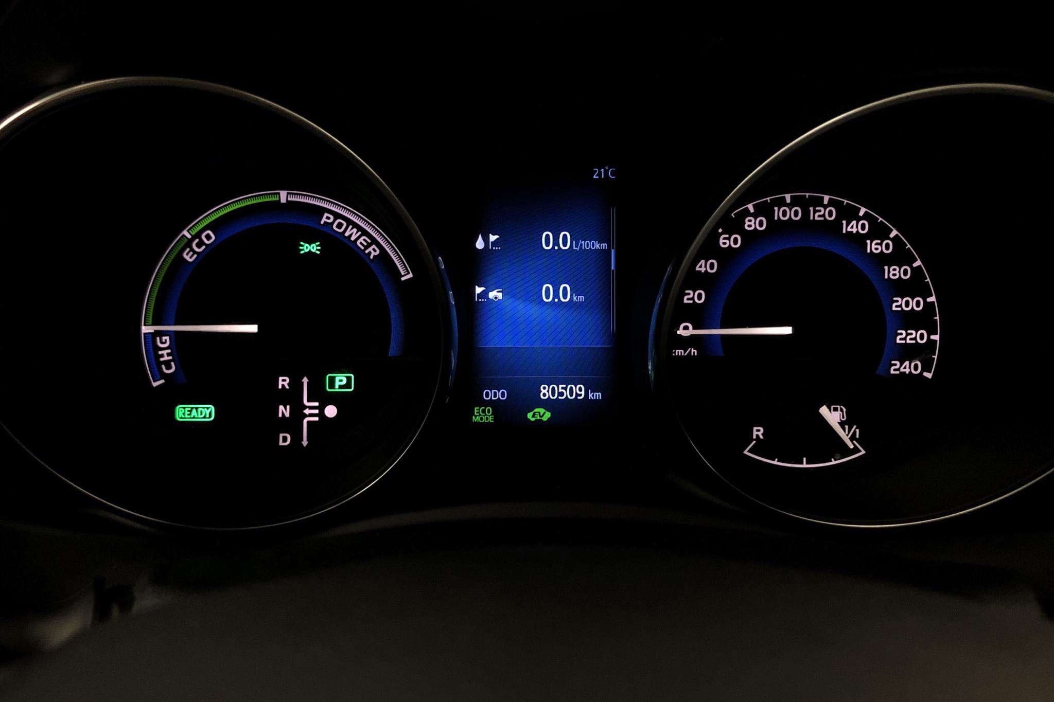 Toyota Auris 1.8 HSD 5dr (99hk) - 8 051 mil - Automat - vit - 2016