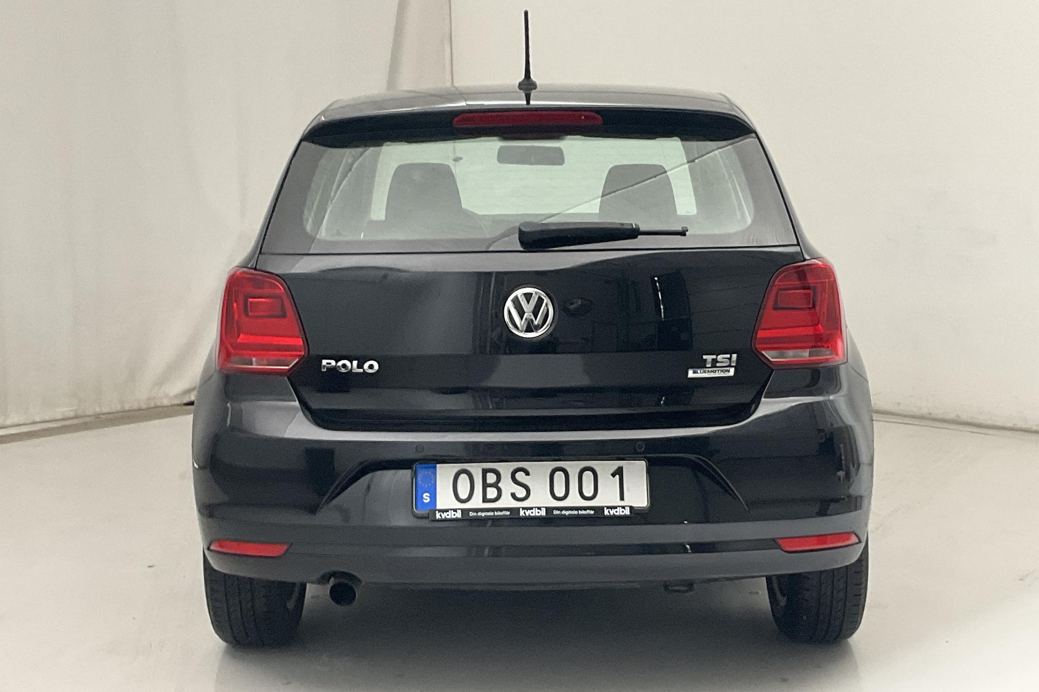 VW Polo 1.2 TSI 5dr (90hk) - 7 304 mil - Automat - svart - 2016