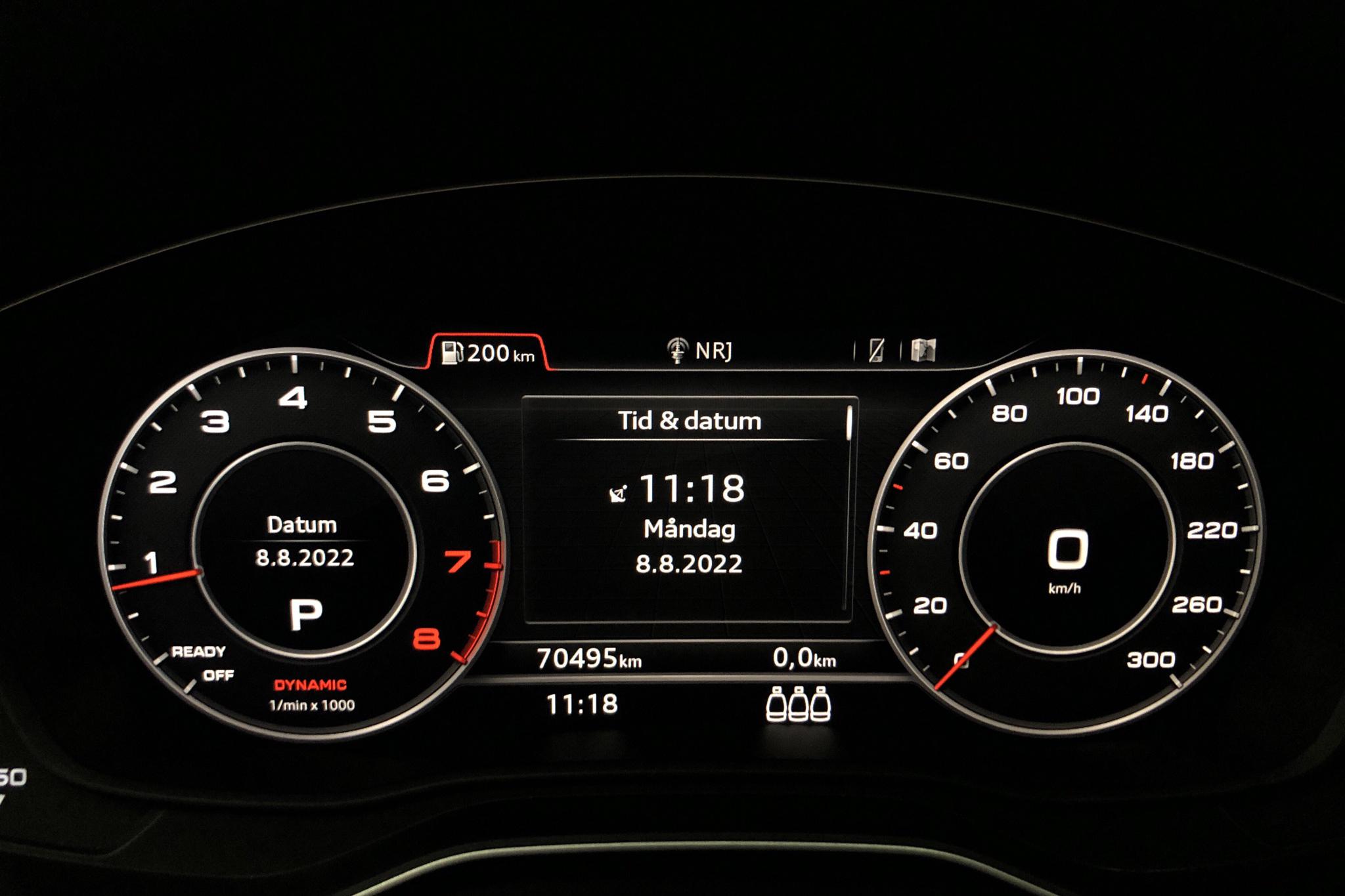 Audi A5 2.0 TFSI Sportback quattro (252hk) - 70 500 km - Automatic - gray - 2017