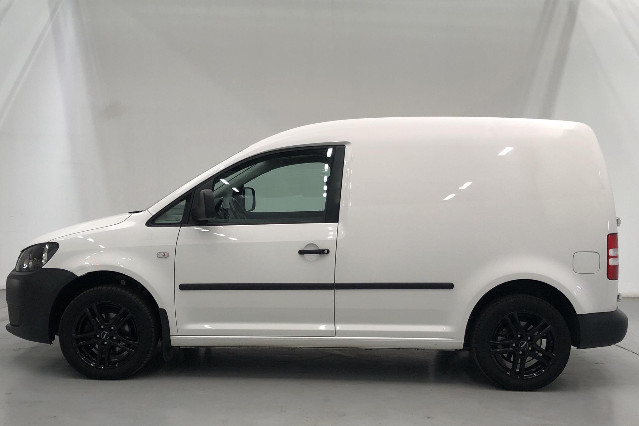 VW Caddy 1.6 TDI Skåp (102hk) - 11 703 mil - Automat - vit - 2015