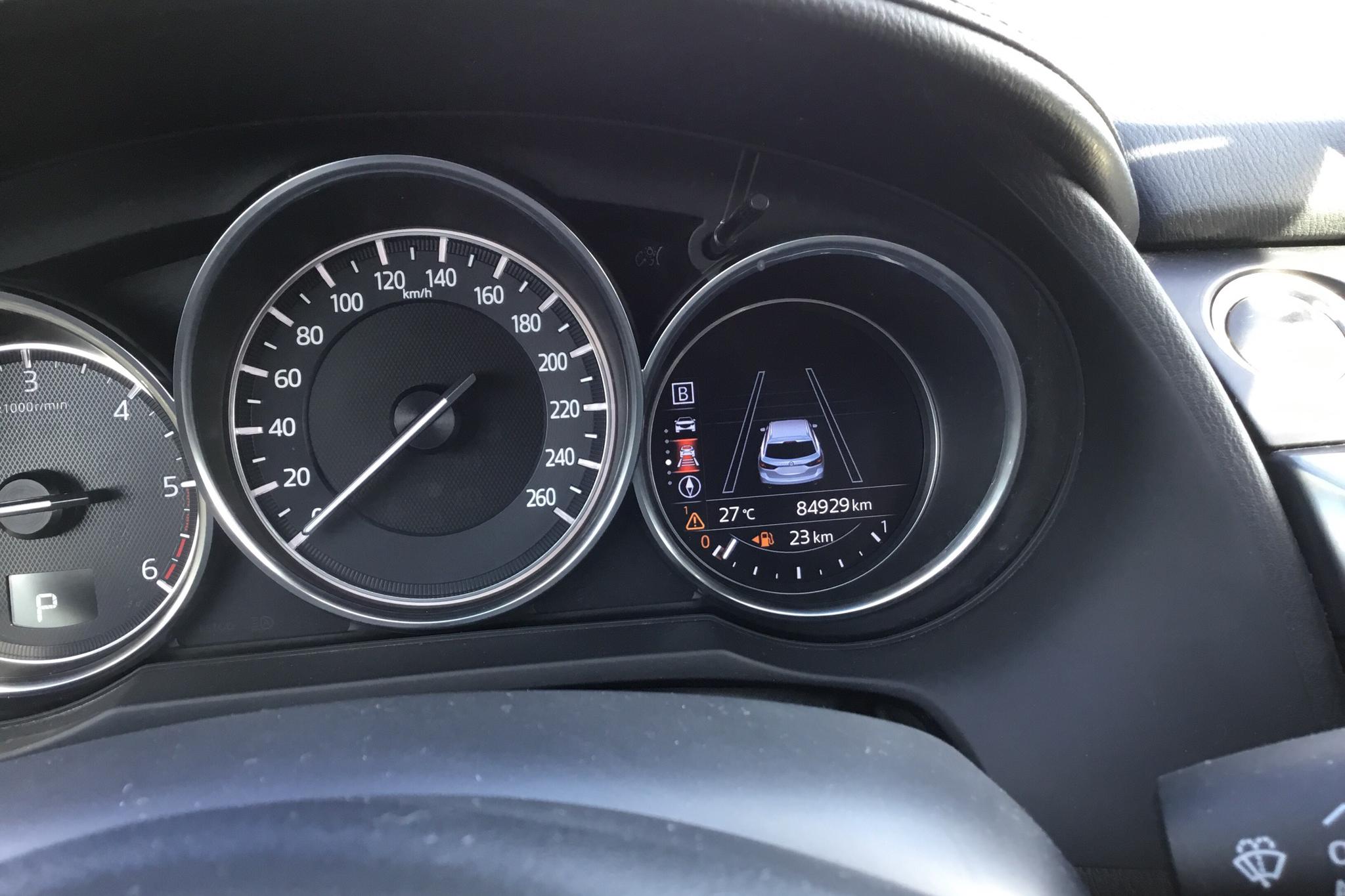Mazda 6 2.2 DE Kombi AWD (175hk) - 8 493 mil - Automat - vit - 2017