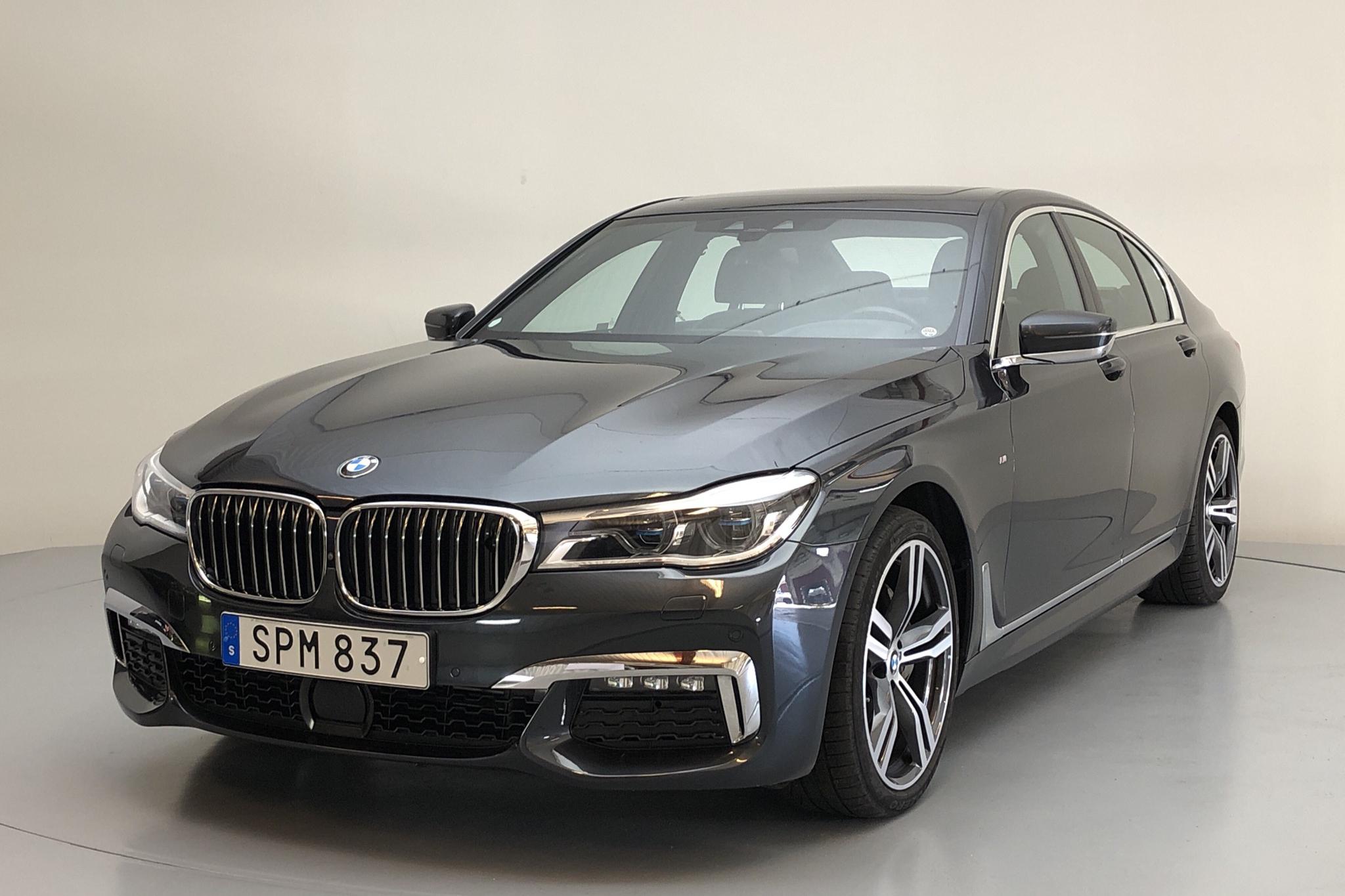 BMW 740d xDrive Sedan, G11 (320hk) - 6 744 mil - Automat - grå - 2019
