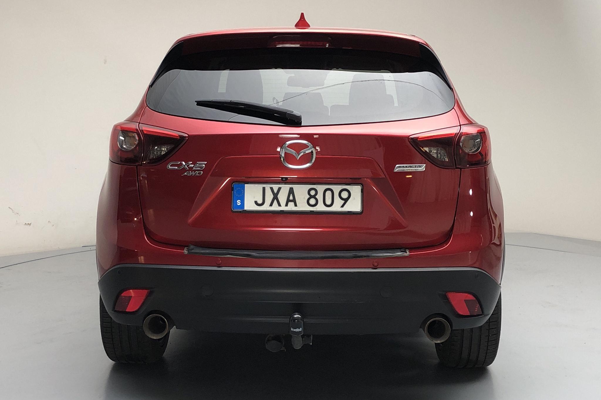 Mazda CX-5 2.2 DE AWD (175hk) - 12 427 mil - Automat - röd - 2016